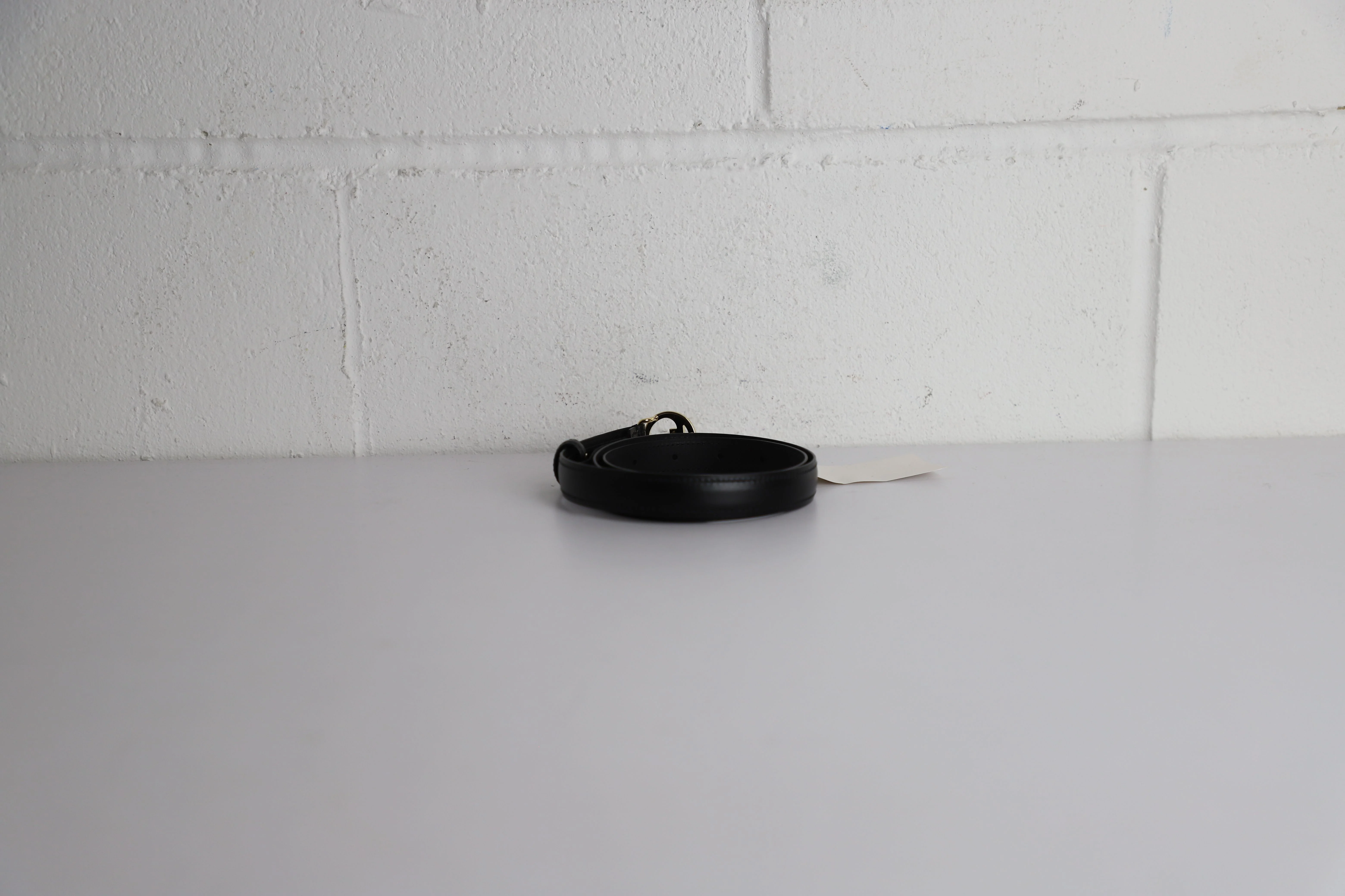 Gucci Blondie Interlocking GG Belt in Black Leather - Image 7