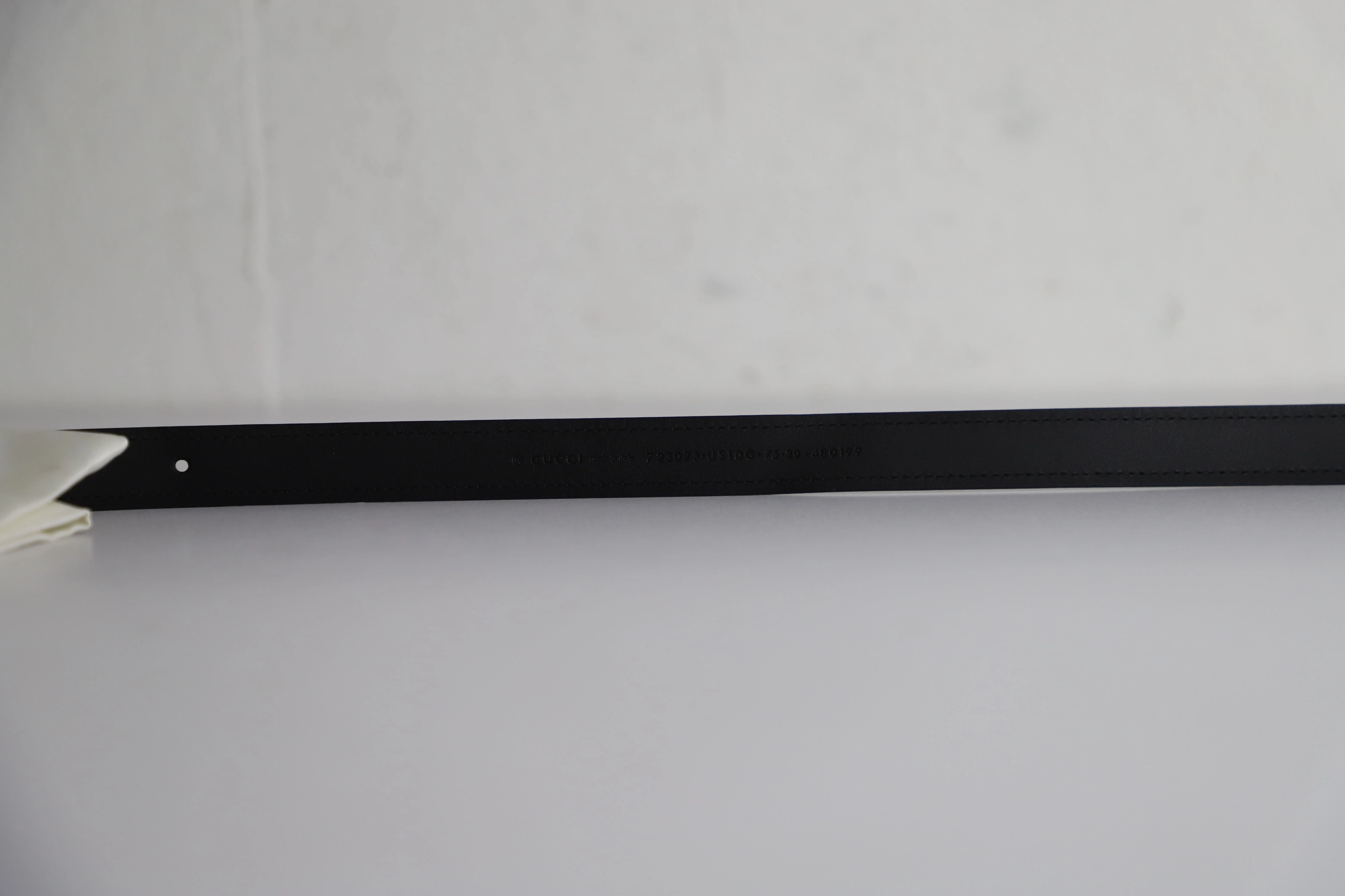 Gucci Blondie Interlocking GG Belt in Black Leather - Image 9