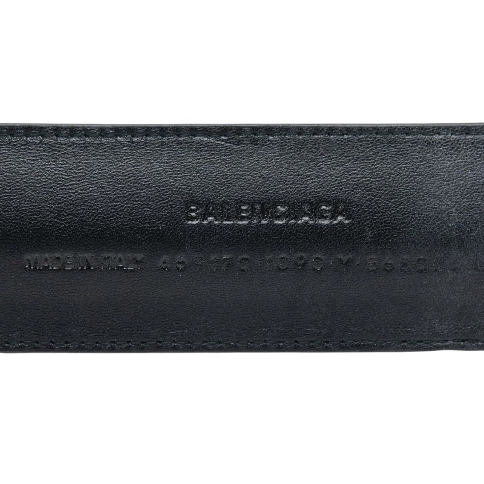 Bracelet Leather and Metal Black - Image 6
