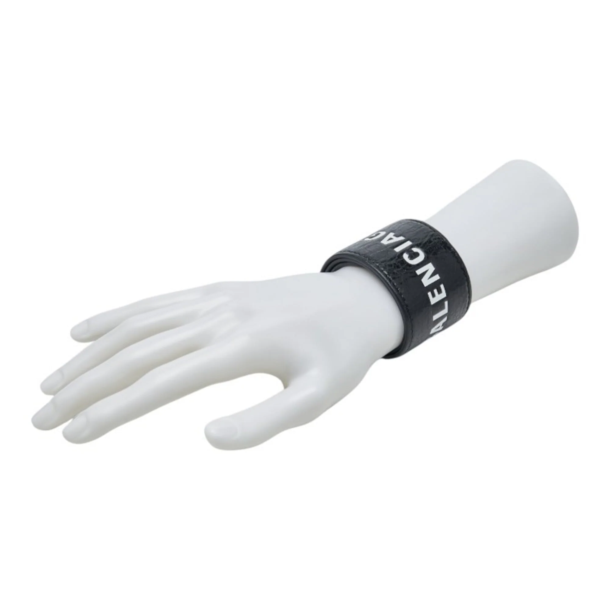 Bracelet Leather and Metal Black - Image 8