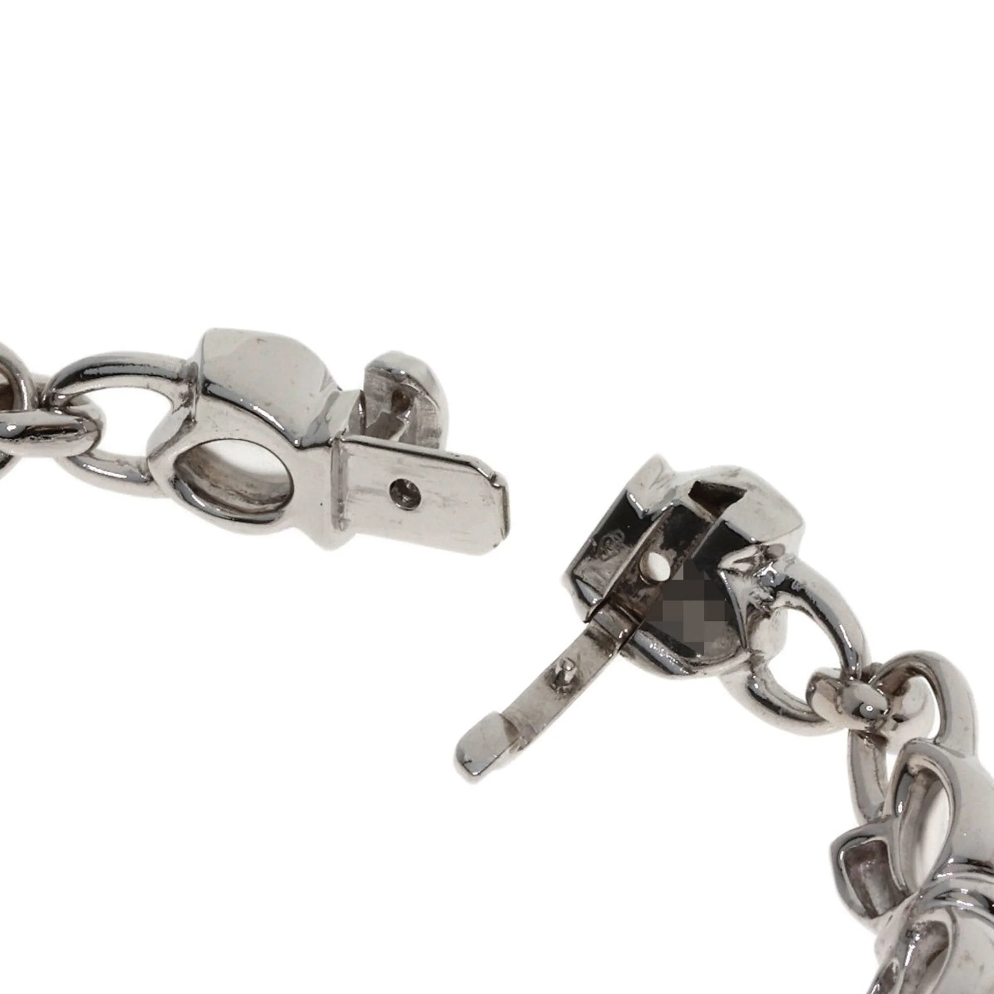 Ribbon Motif Quartz Watch 18K White Gold - Image 6
