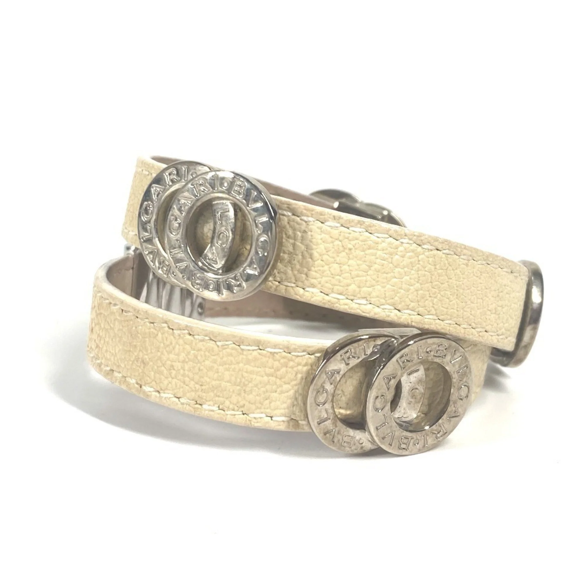 Bracelet Leather Beige - Image 3