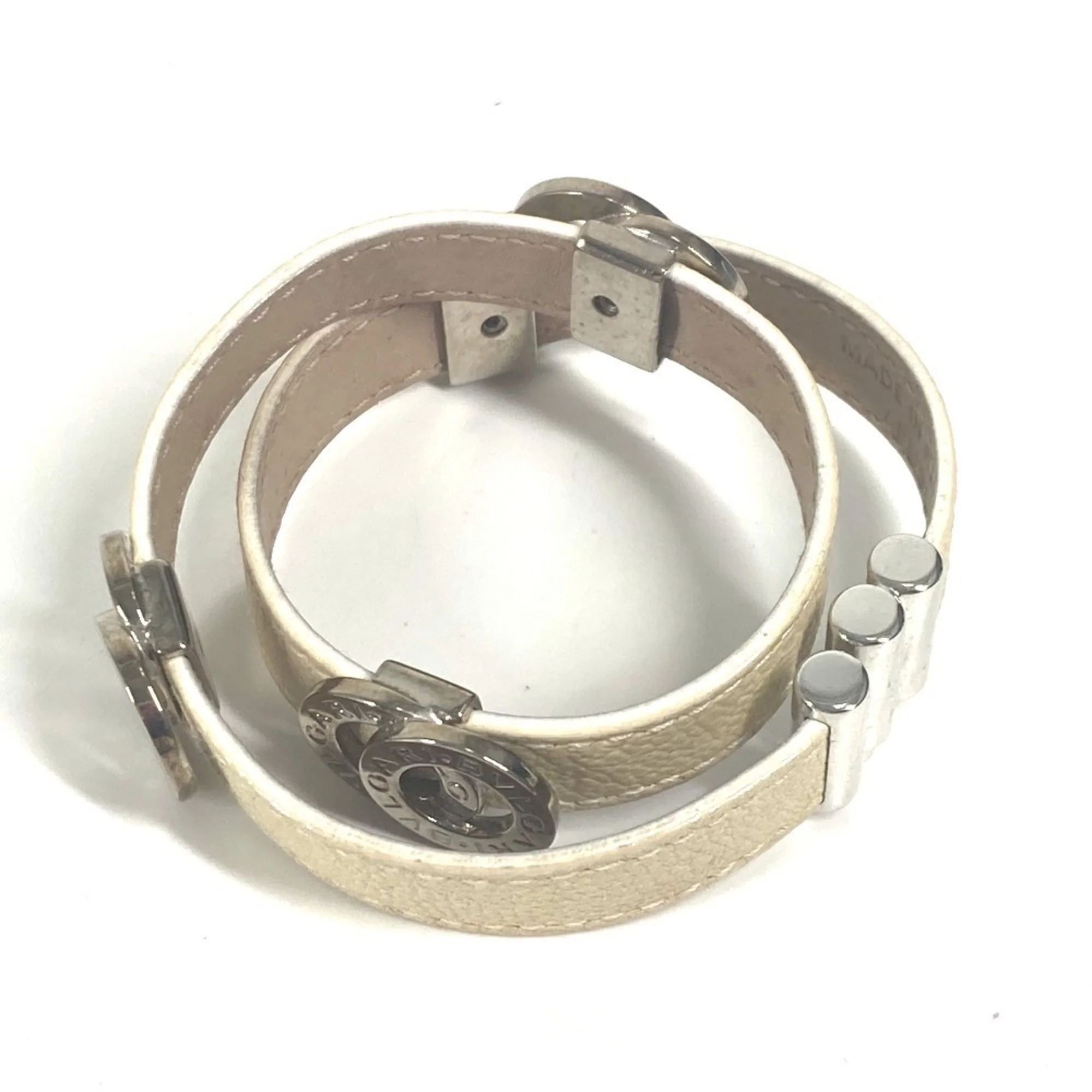 Bracelet Leather Beige - Image 5