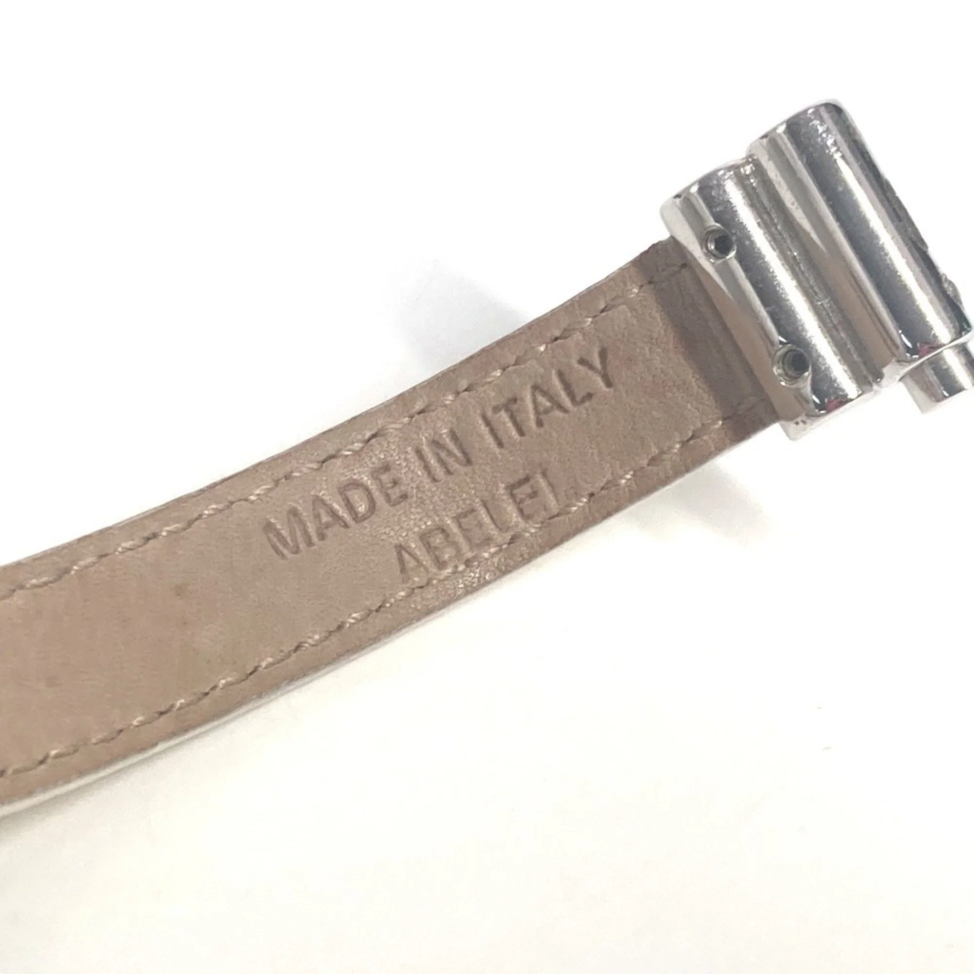 Bracelet Leather Beige - Image 7