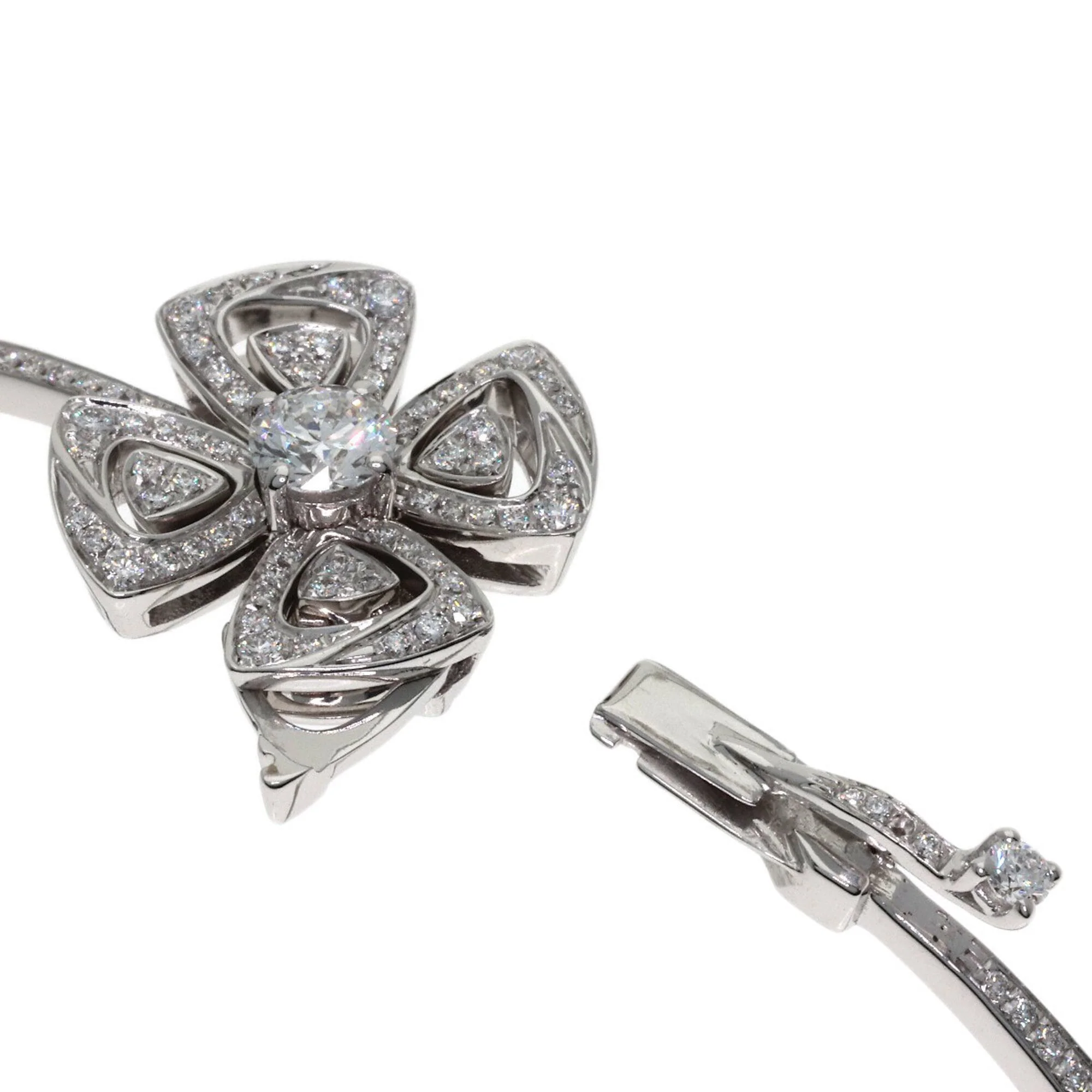Fiorever Bracelet 18K White Gold with Diamond - Image 6