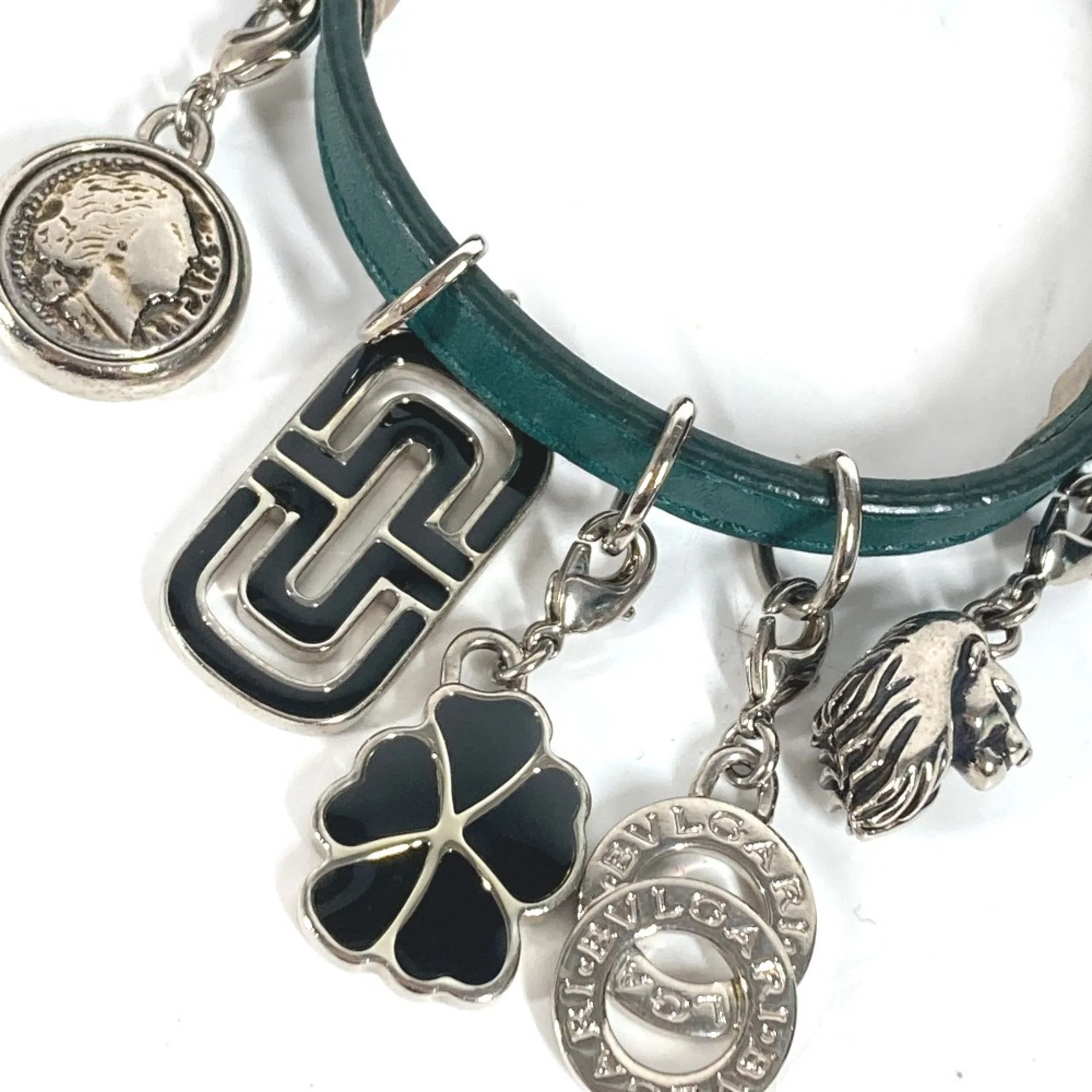 Leather Bracelet Green - Image 9