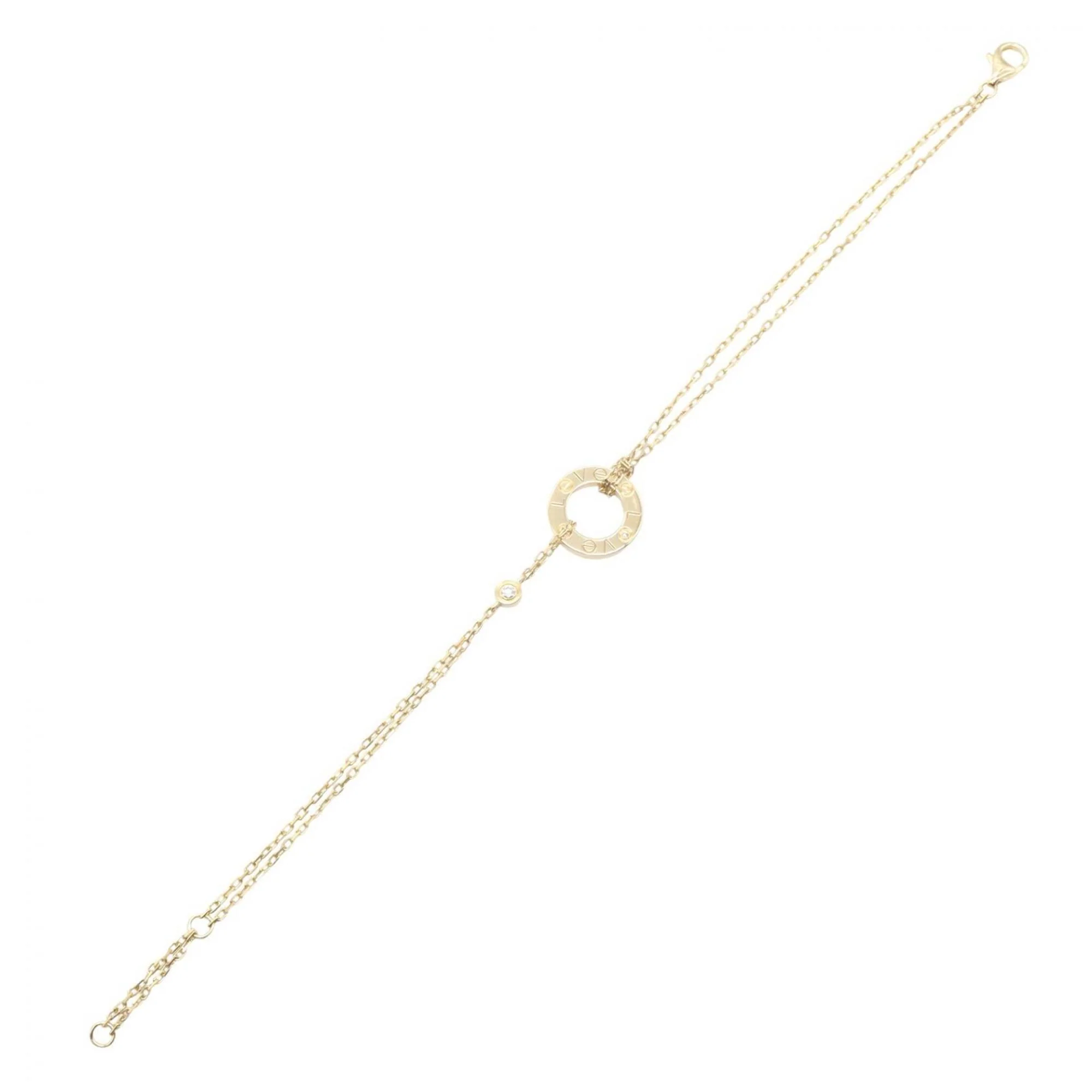 Bracelet 18K Yellow Gold With Diamond - Image 3