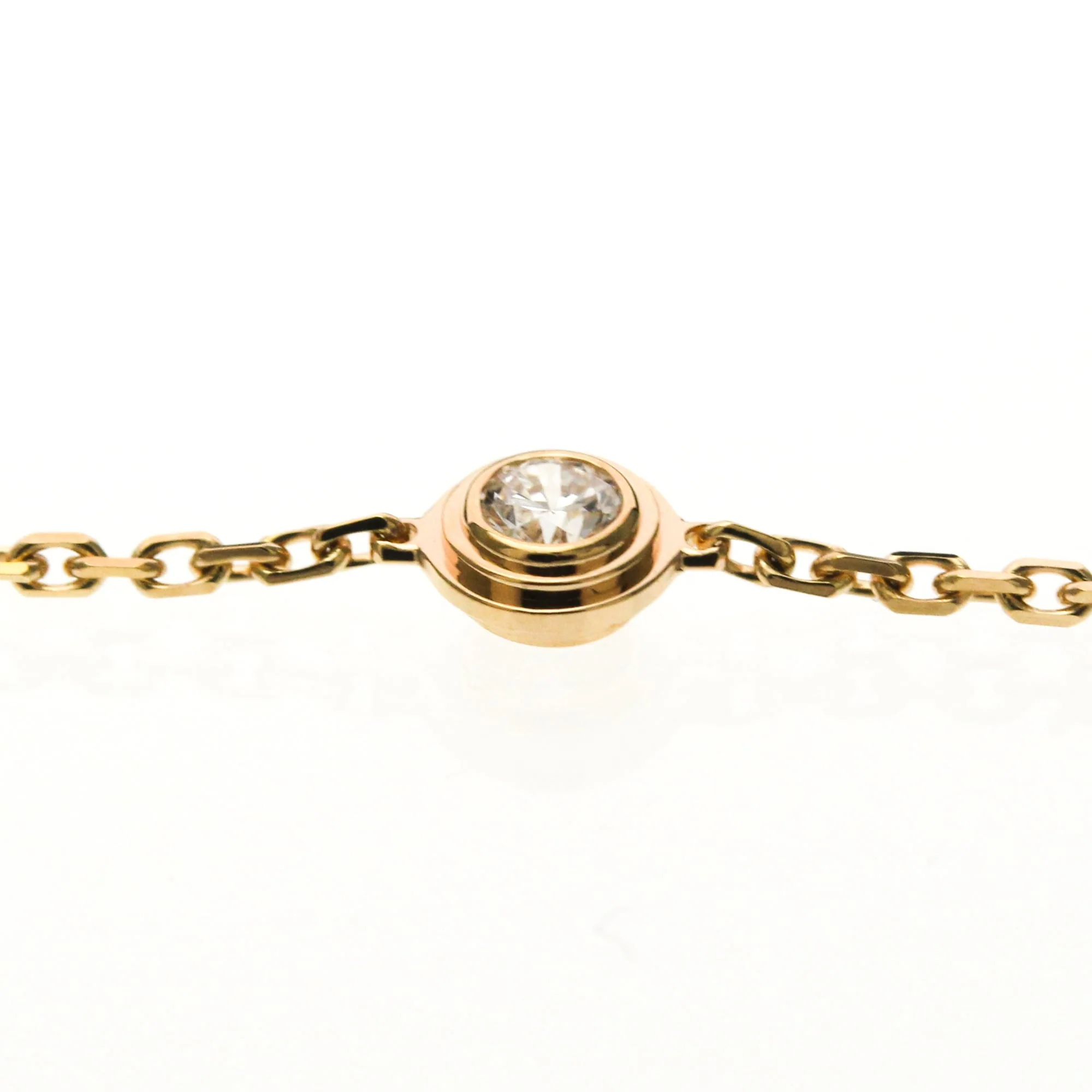 Charm Bracelet 18K Rose Gold With Diamond - Image 4