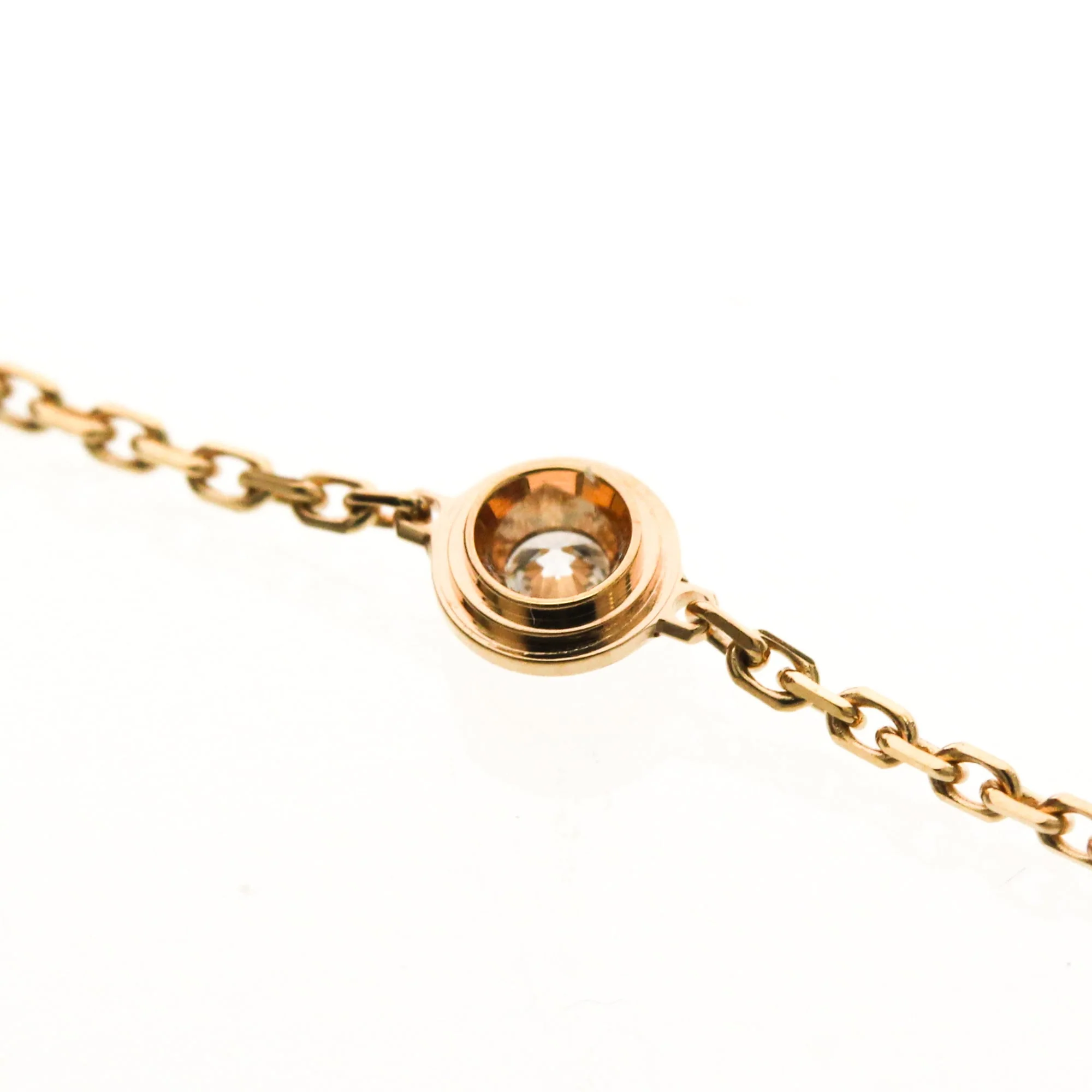 Charm Bracelet 18K Rose Gold With Diamond - Image 9