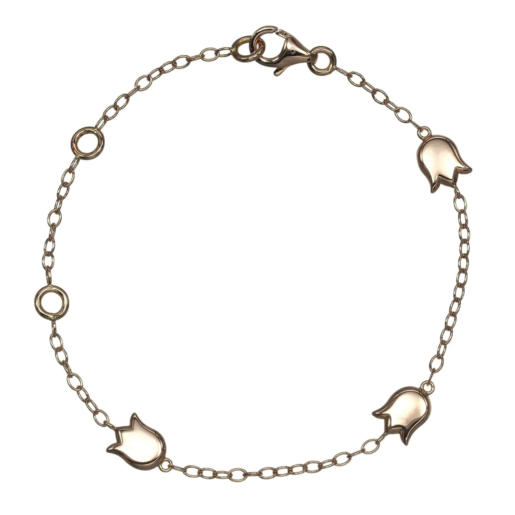 Lily of the Valley Bracelet 18K Rose Gold
