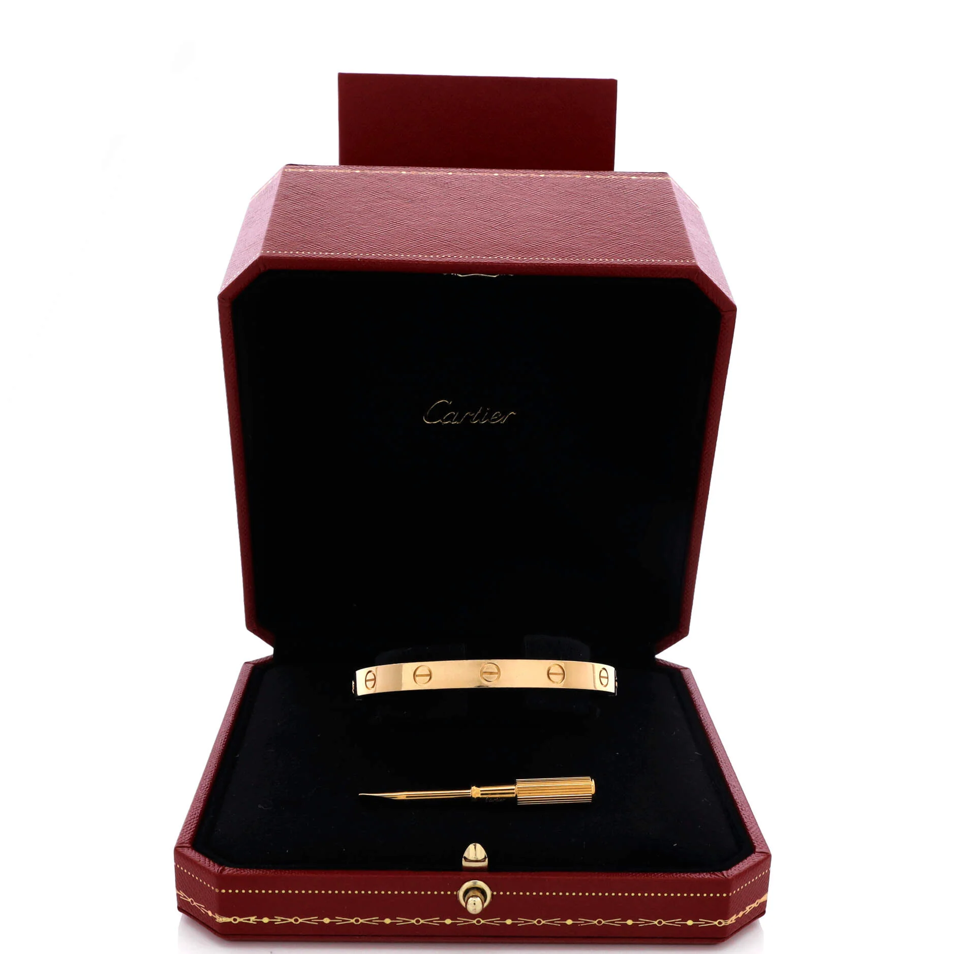 Love Bracelet 18K Yellow Gold 17 - Image 2