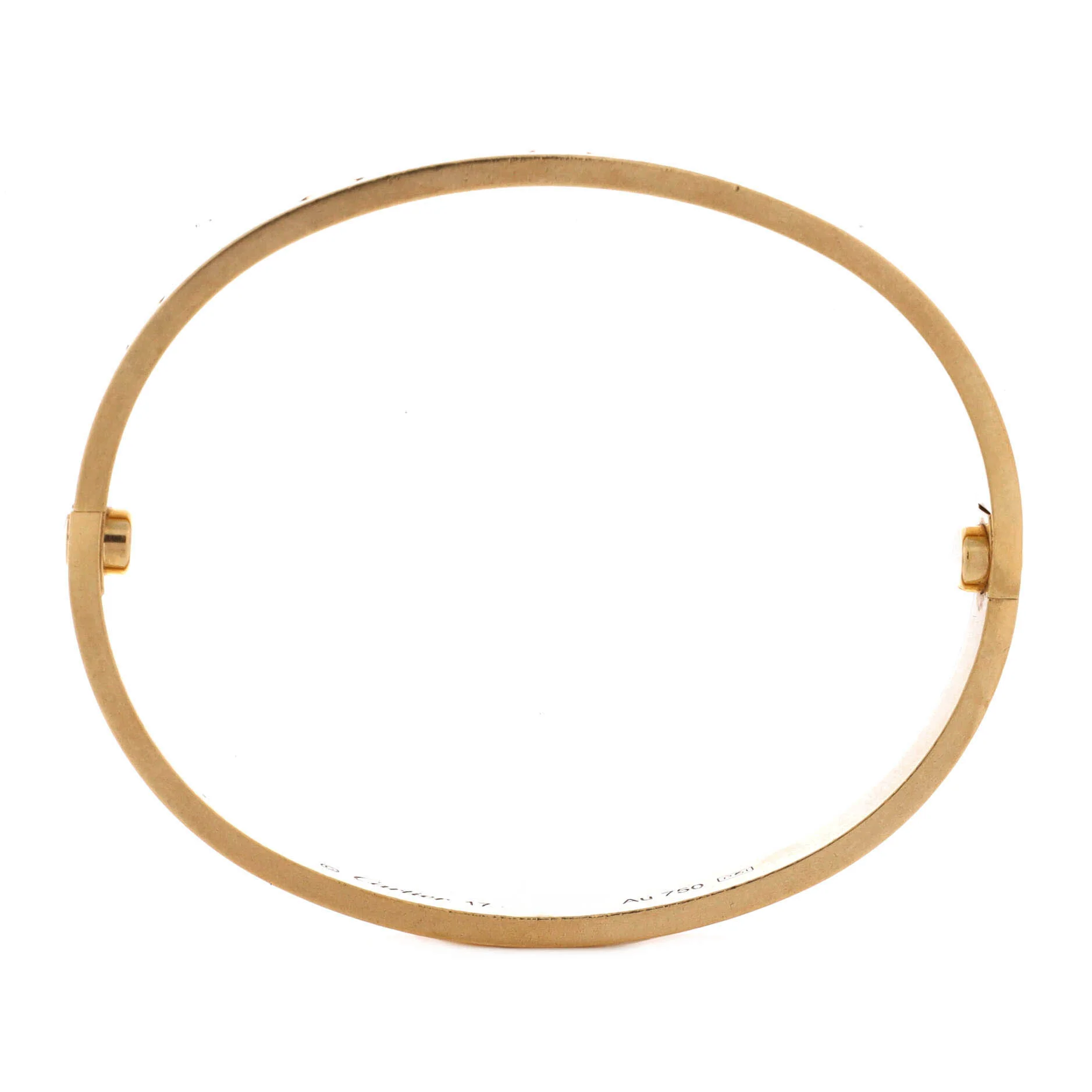 Love Bracelet 18K Yellow Gold 17 - Image 3