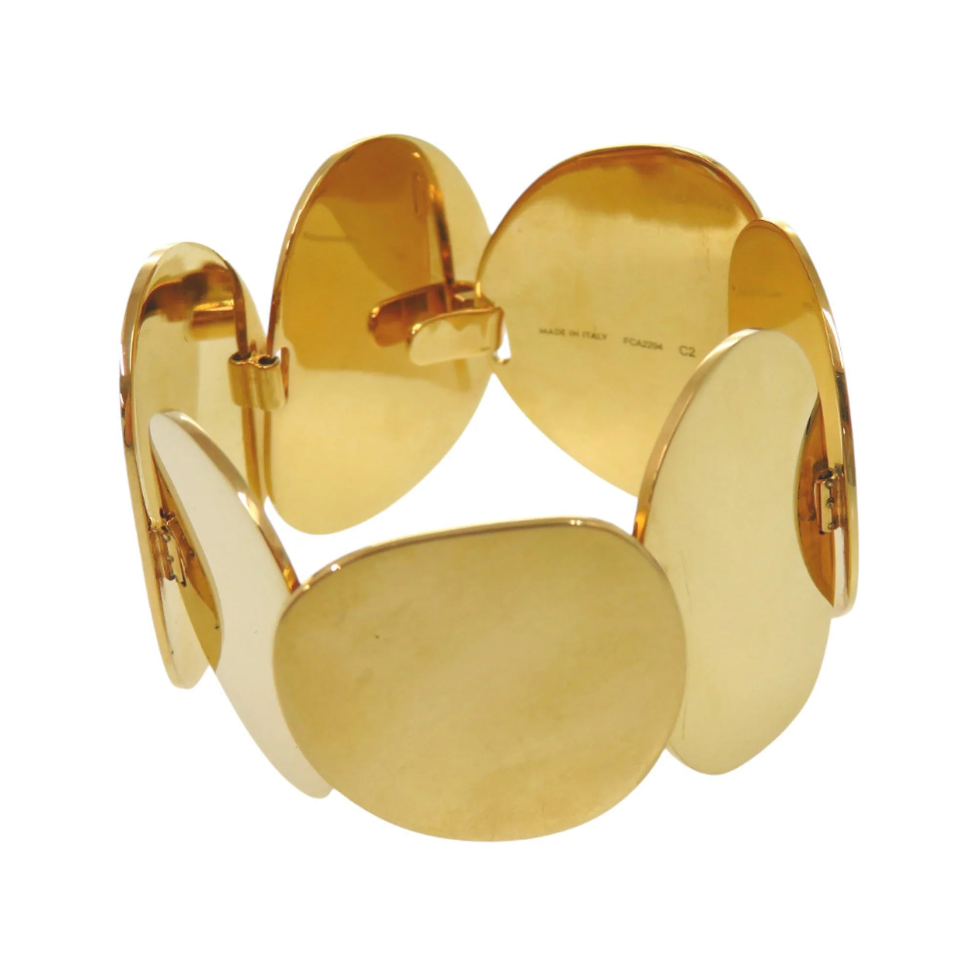 Bangle Bracelet Metal Gold