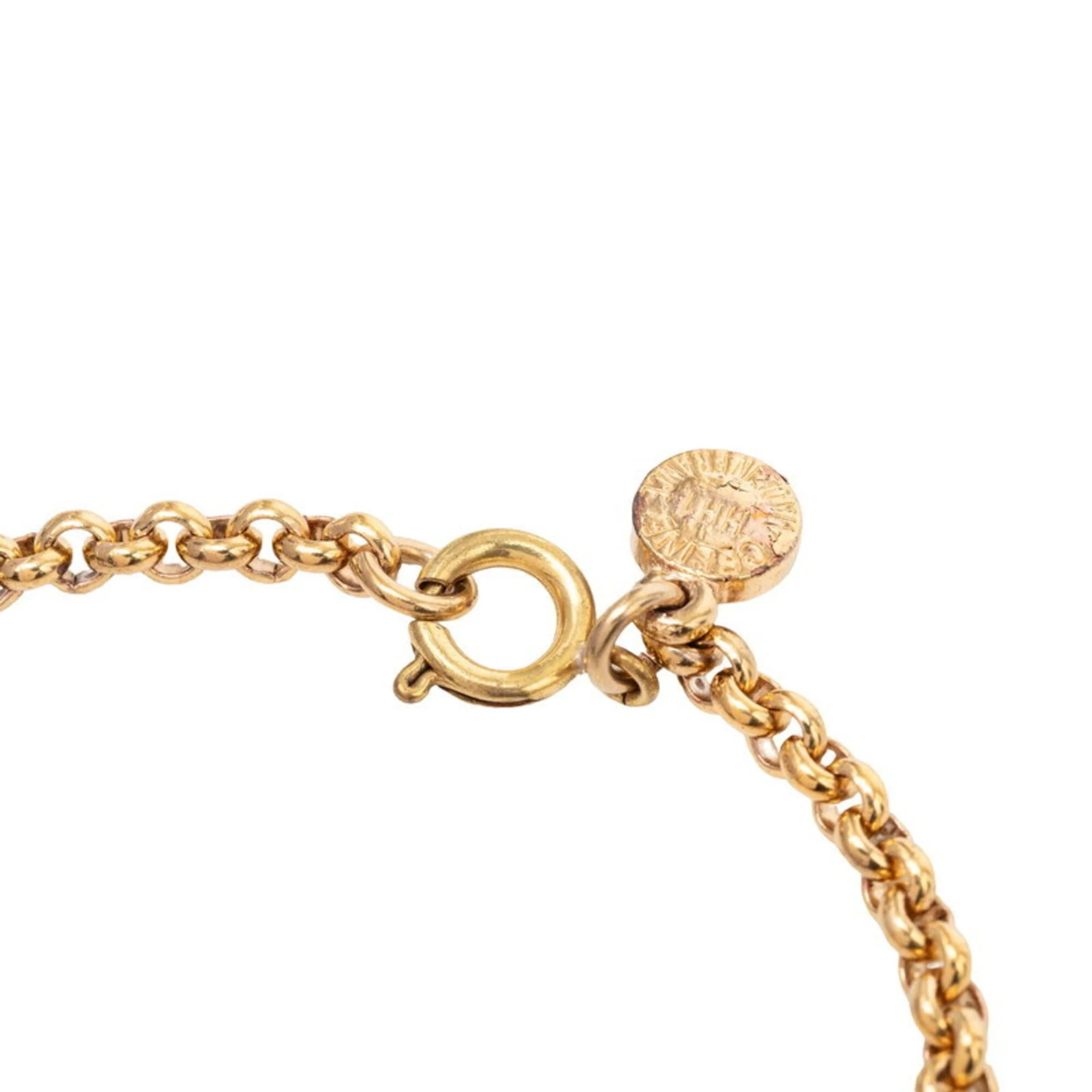 Double Circle Bracelet Gold - Image 4