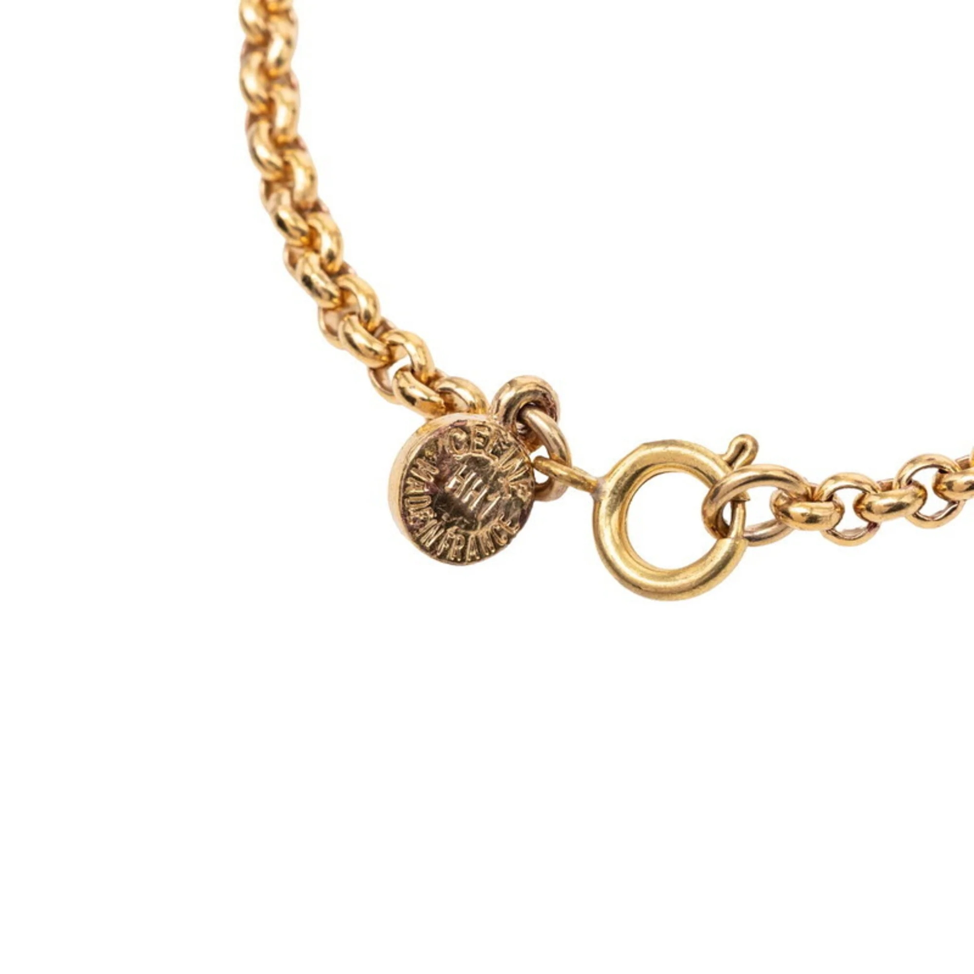 Double Circle Bracelet Gold - Image 5
