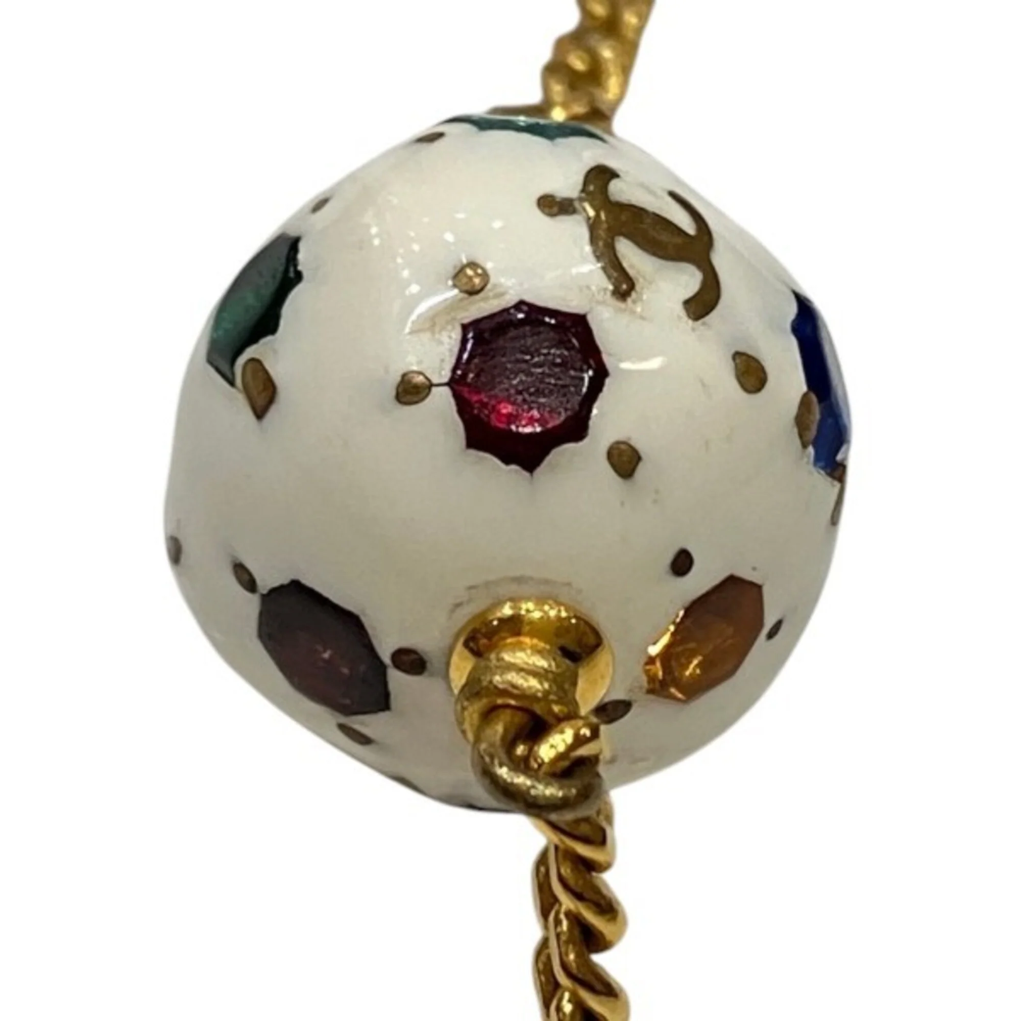 CC Logo Ball Bracelet Metal - Image 6