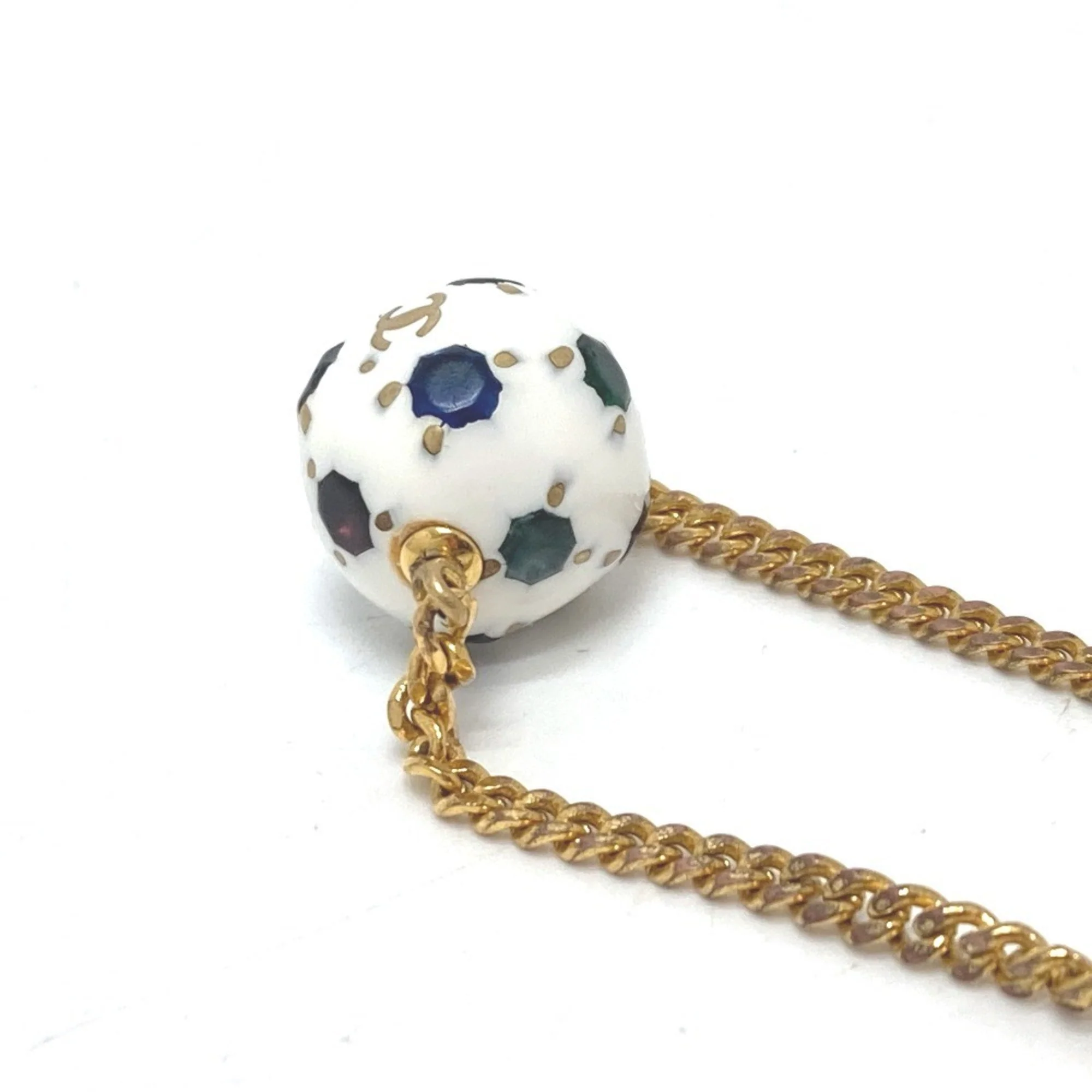 CC Logo Bracelet Gold-Tone Metal - Image 4