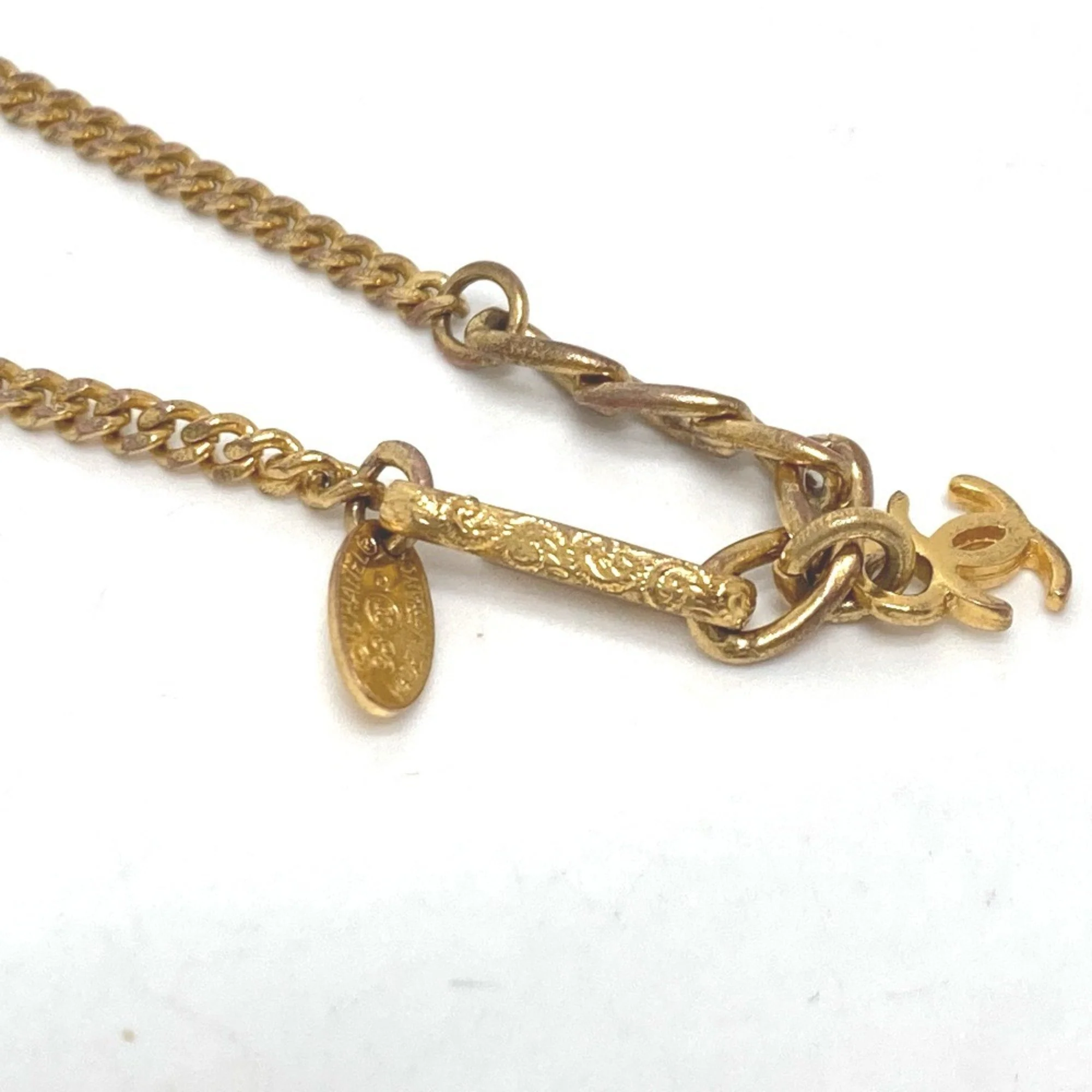 CC Logo Bracelet Gold-Tone Metal - Image 5