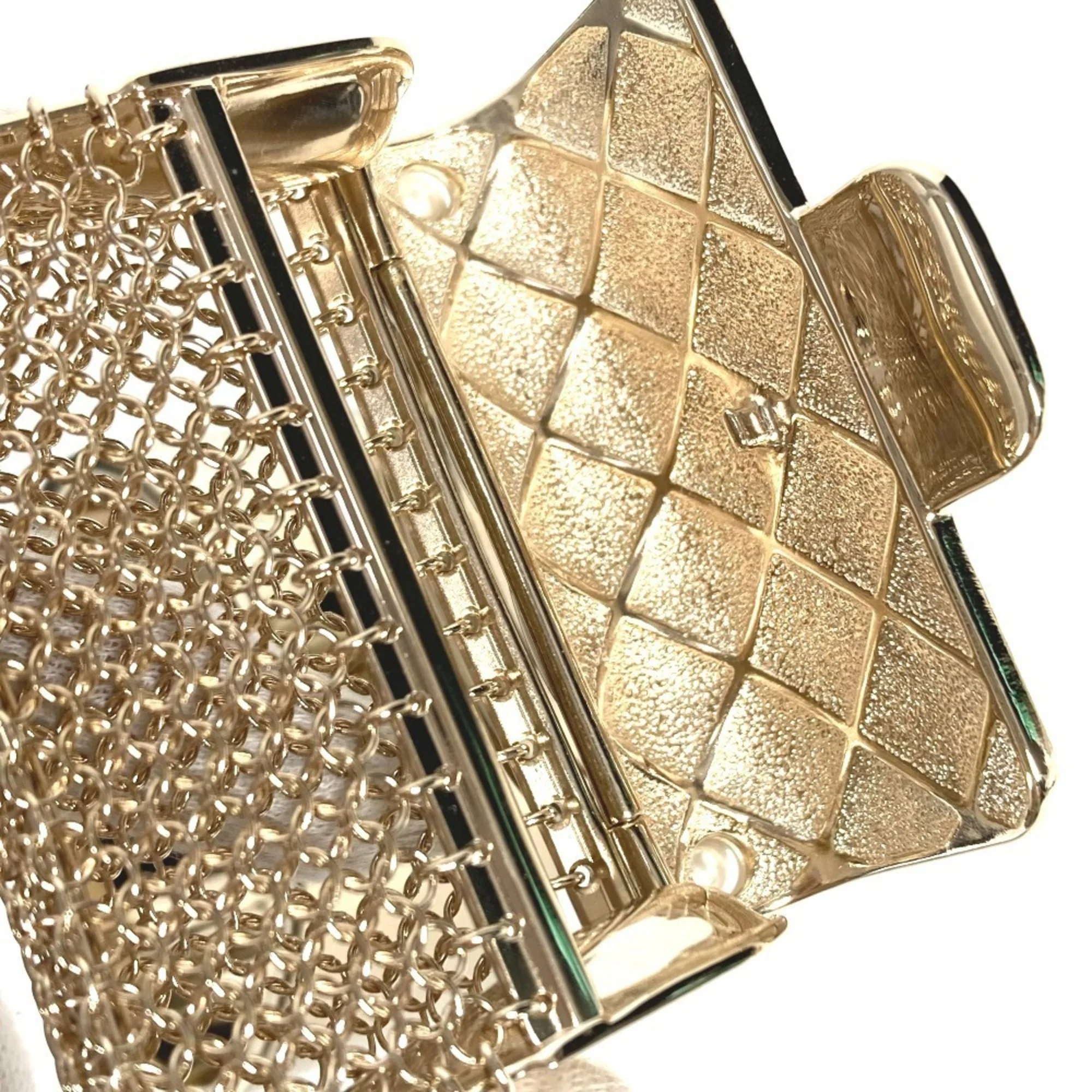 CC Logo Bracelet Gold-Tone Metal - Image 9