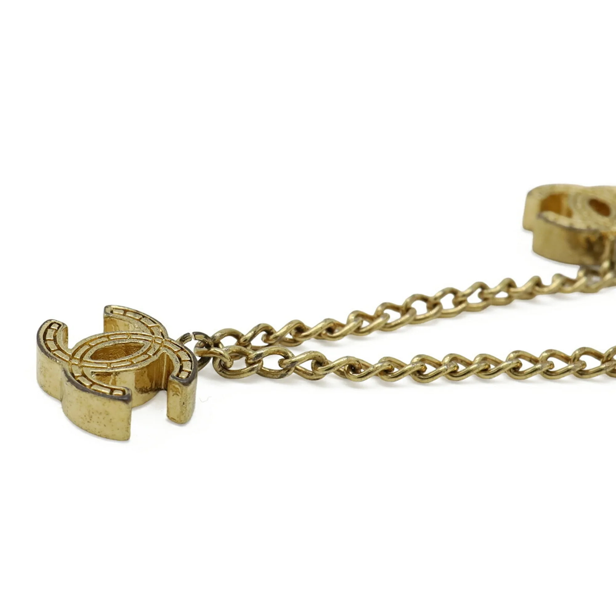 CC Logo Chain Bracelet Metal - Image 3