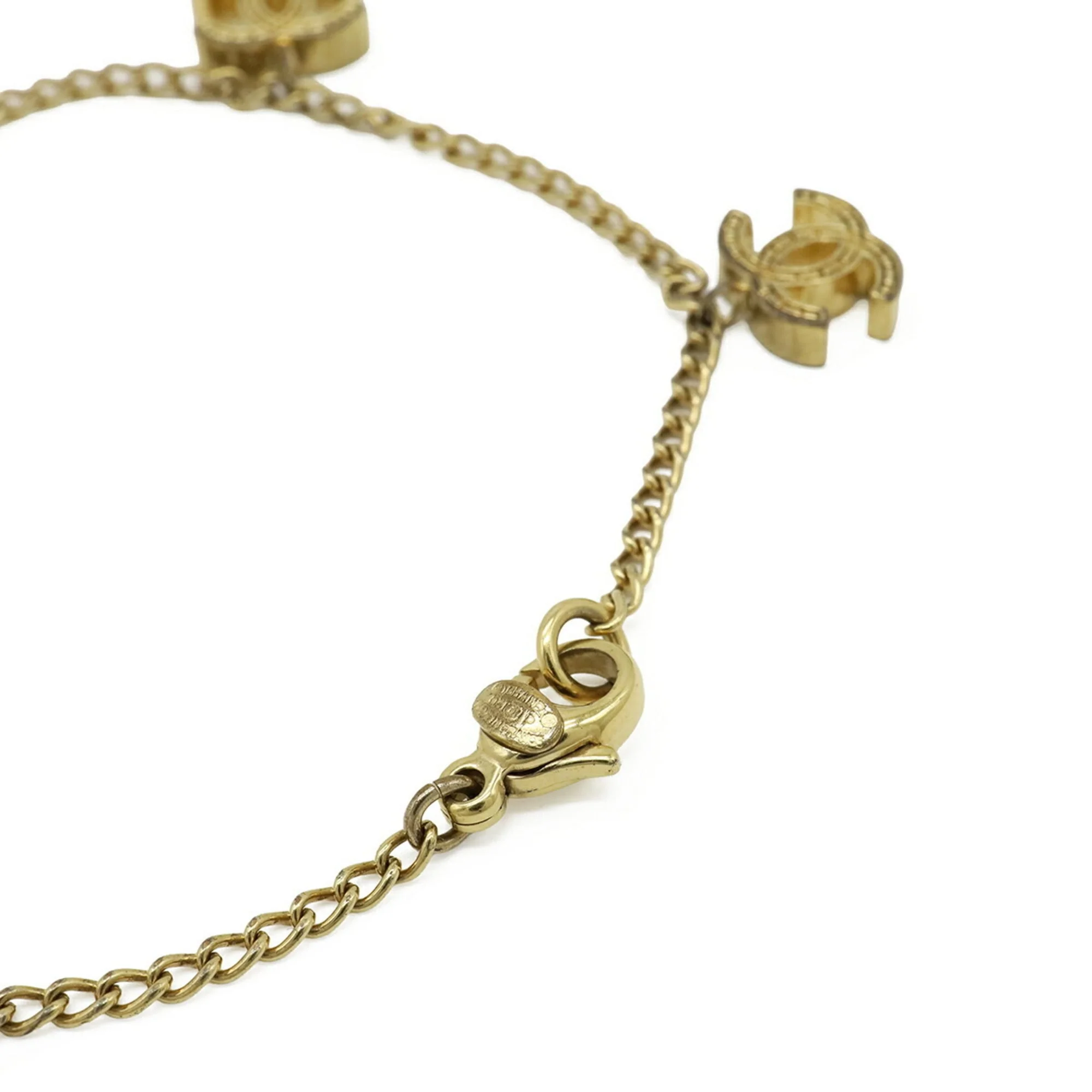 CC Logo Chain Bracelet Metal - Image 5