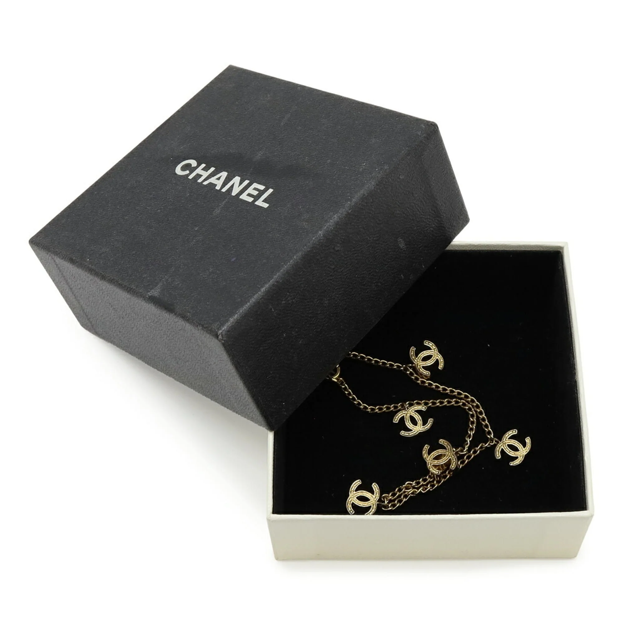 CC Logo Chain Bracelet Metal - Image 7