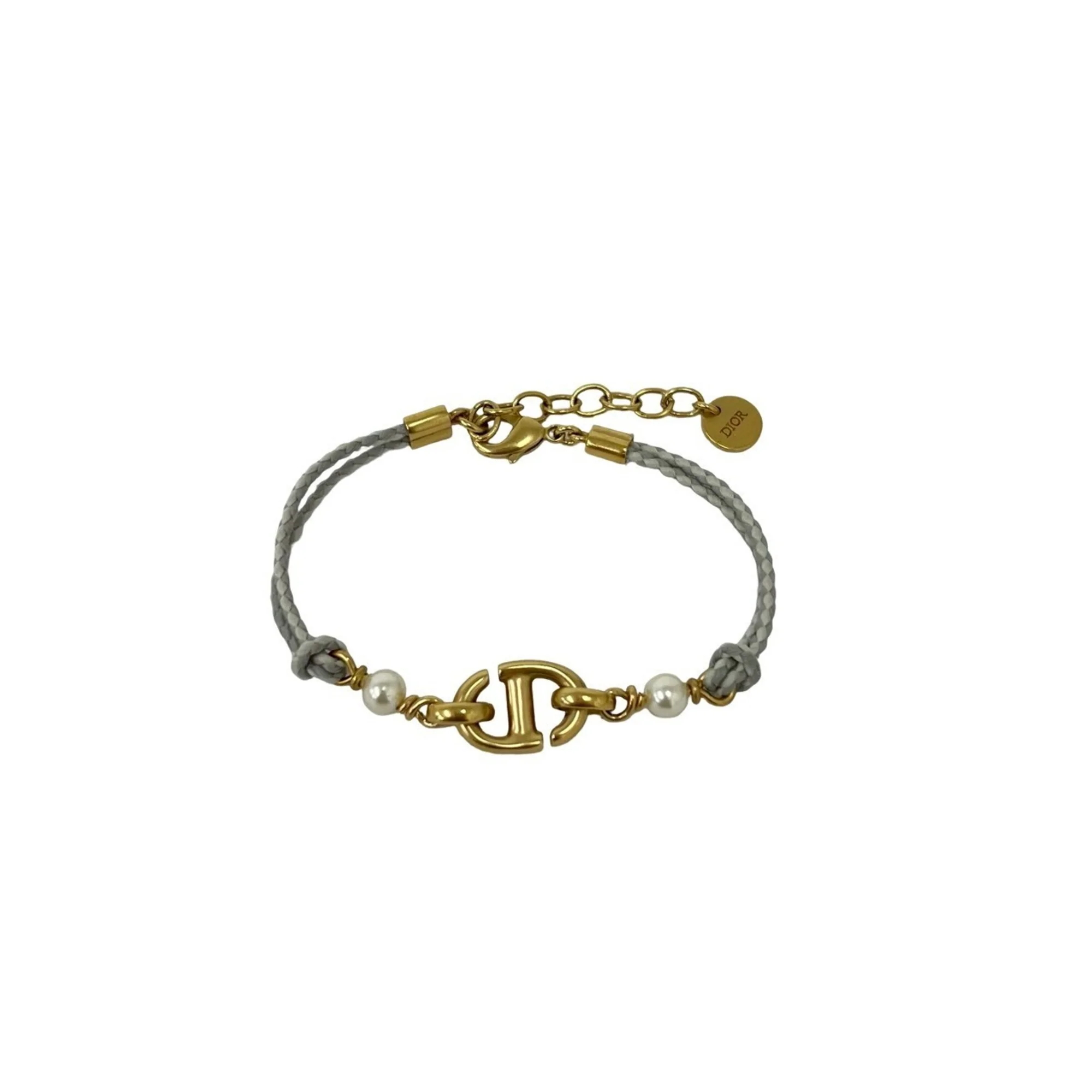 Charm Bracelet Cotton and Gold