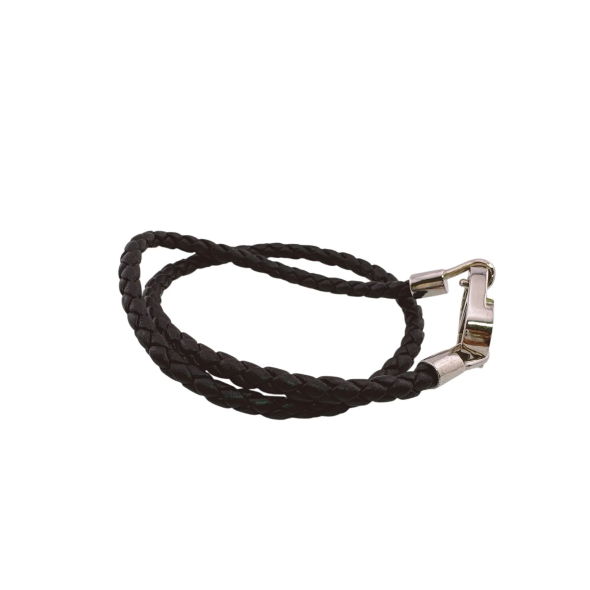 Charm Bracelet Leather Silver - Image 5