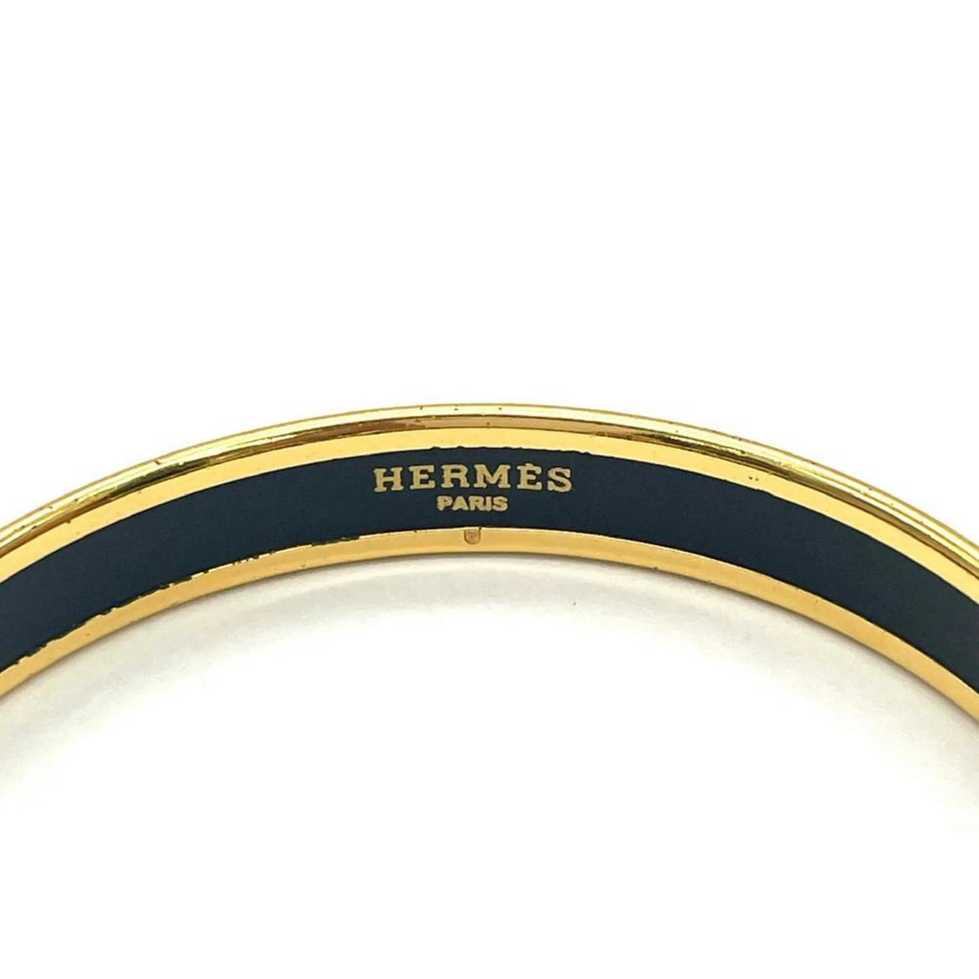 Bangle Bracelet Enamel and Metal - Image 2