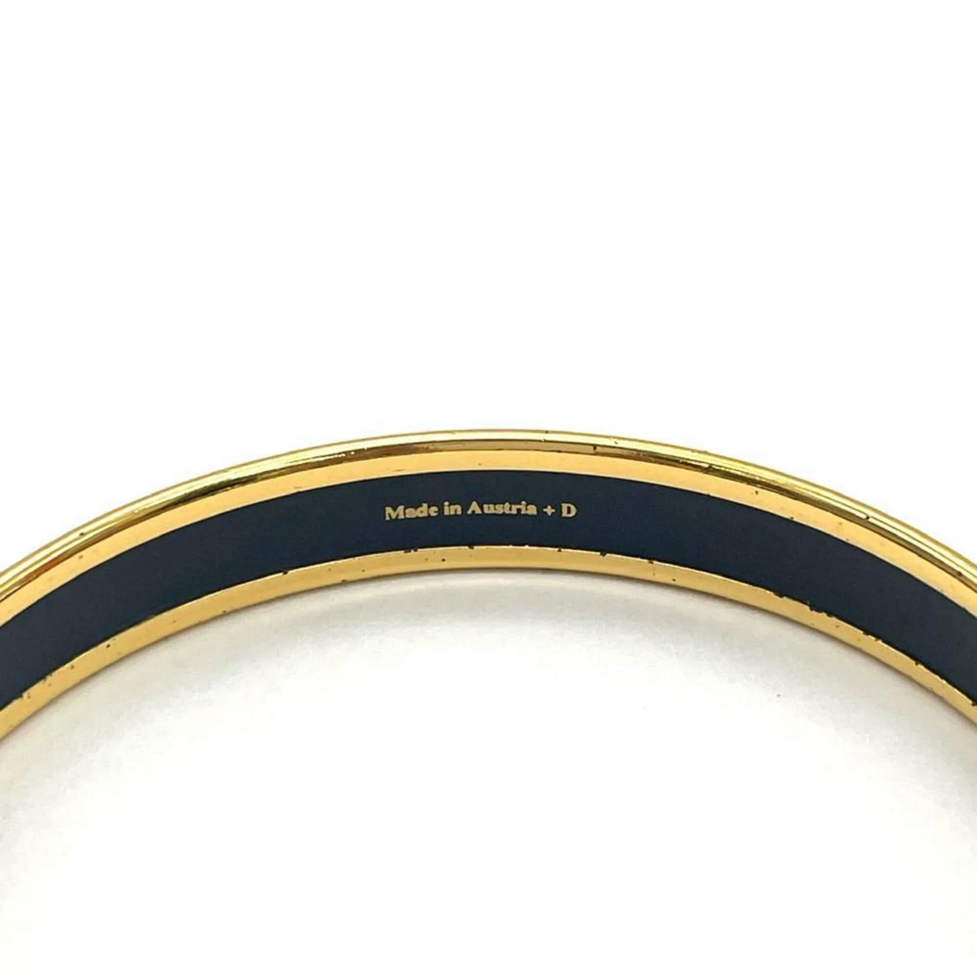 Bangle Bracelet Enamel and Metal - Image 3