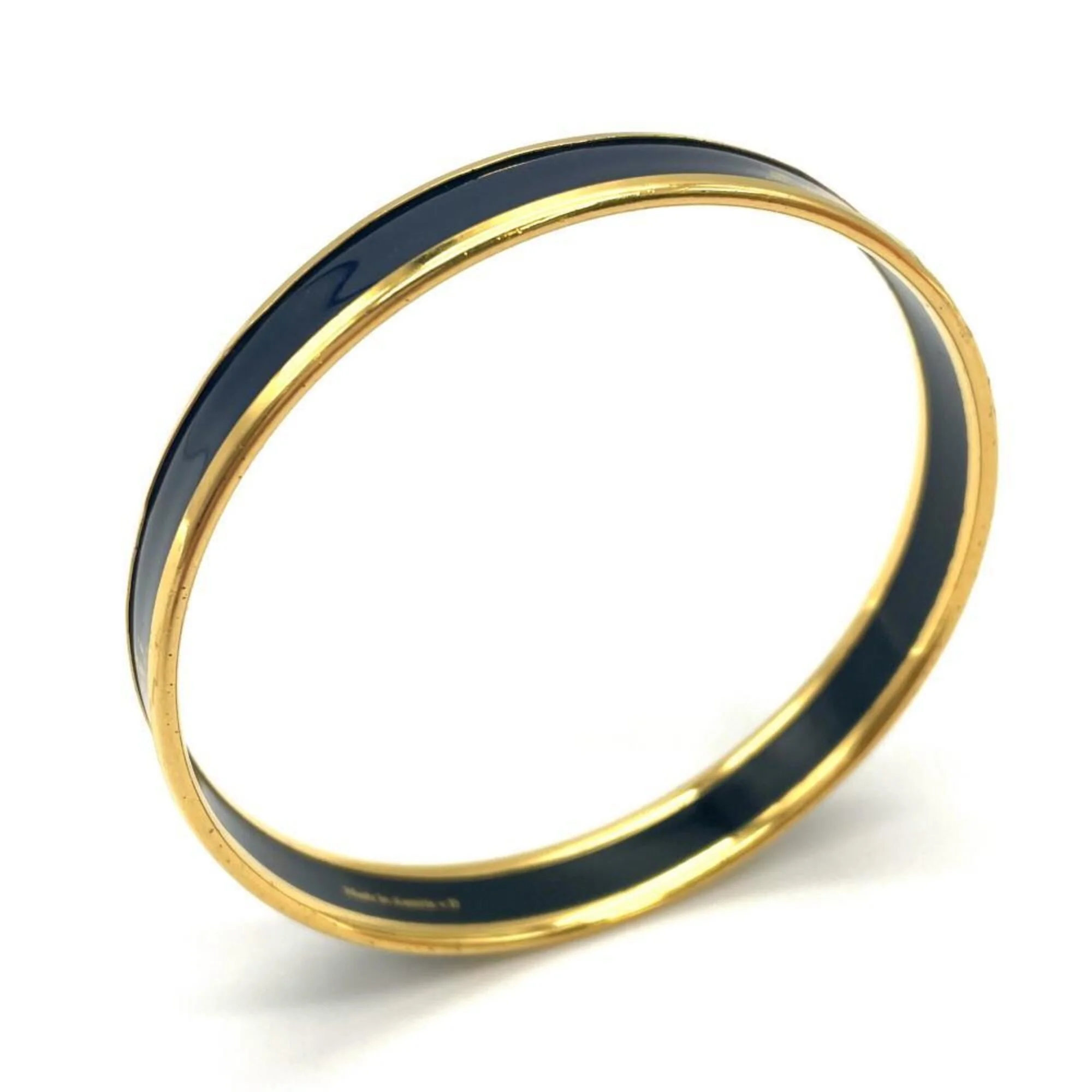 Bangle Bracelet Enamel and Metal - Image 4