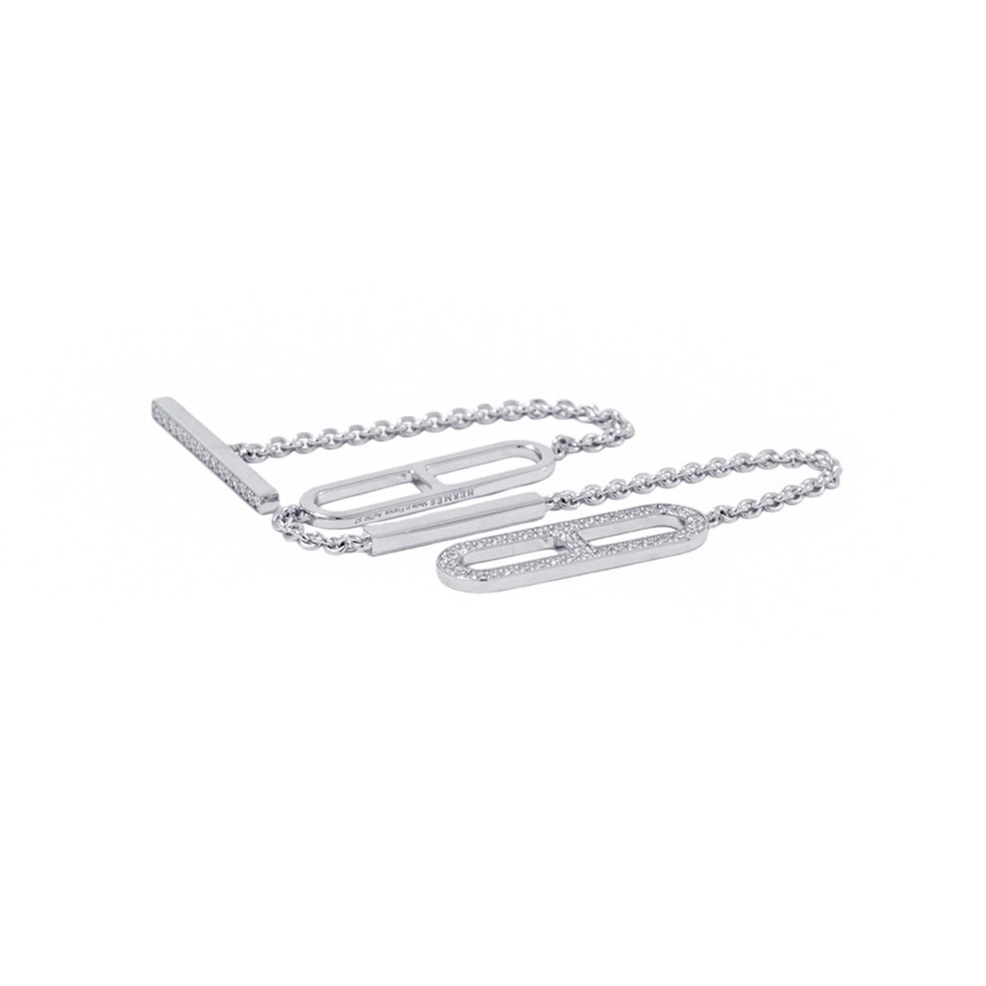 Bracelet 18K White Gold with Diamond - Image 2