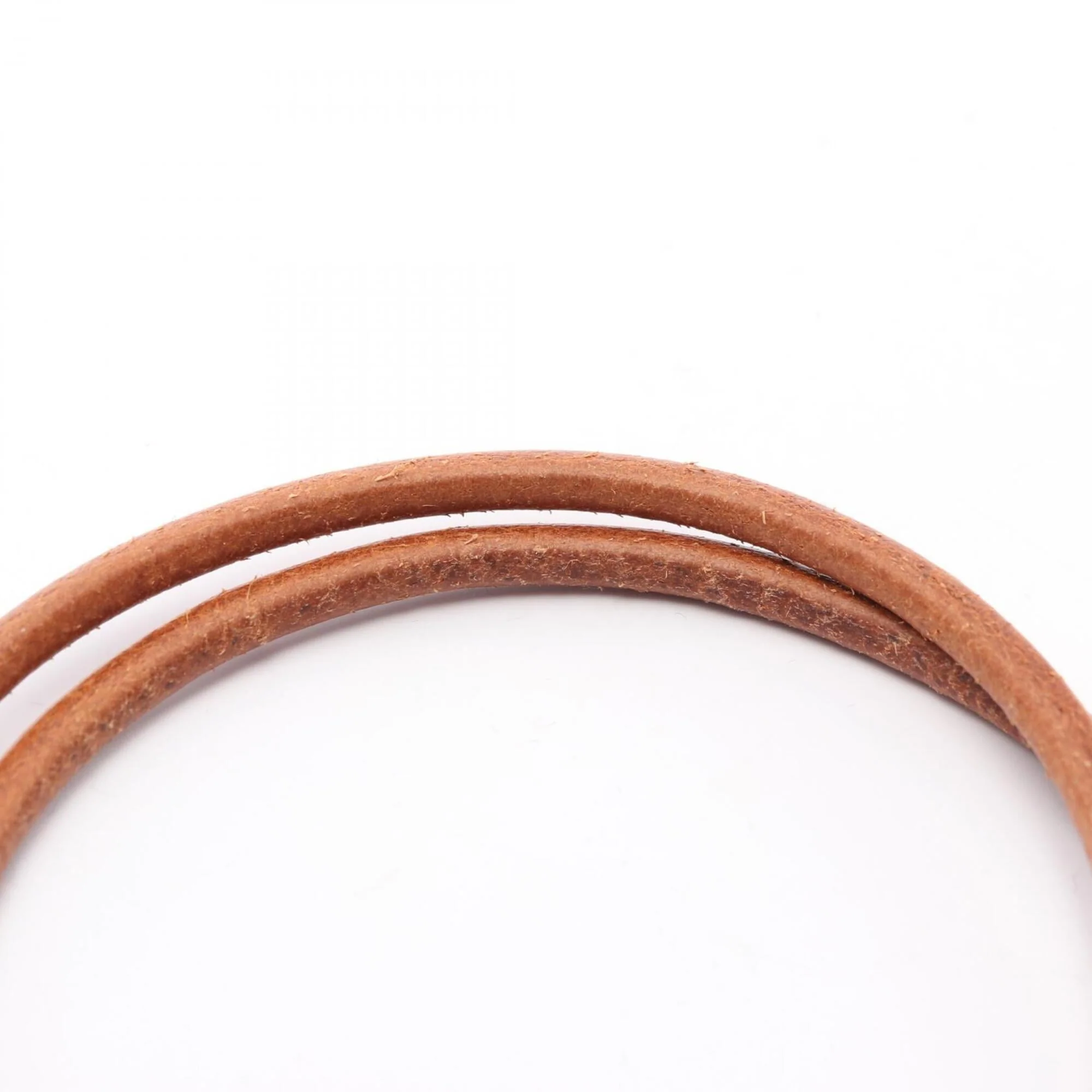 Bracelet Gold and Leather - Image 6