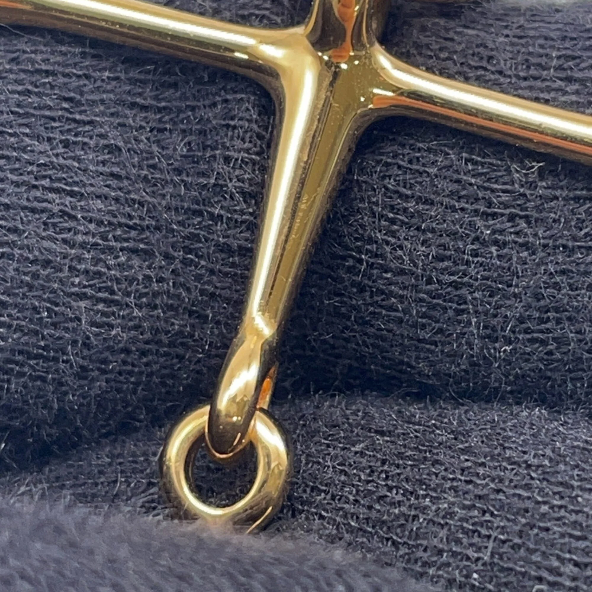 Bracelet Gold and Swift Leather - Image 7