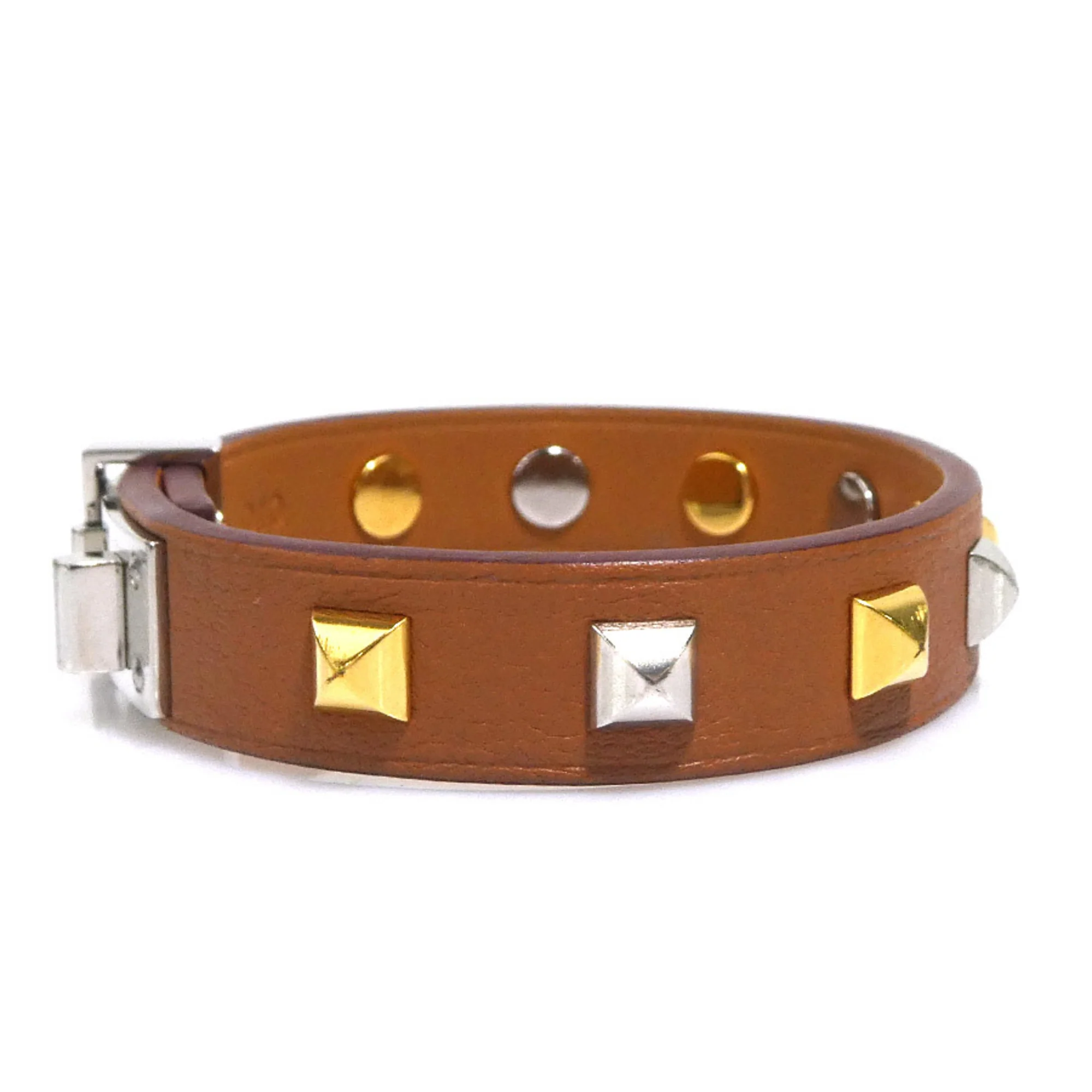 Bracelet Leather and Metal Mini - Image 2