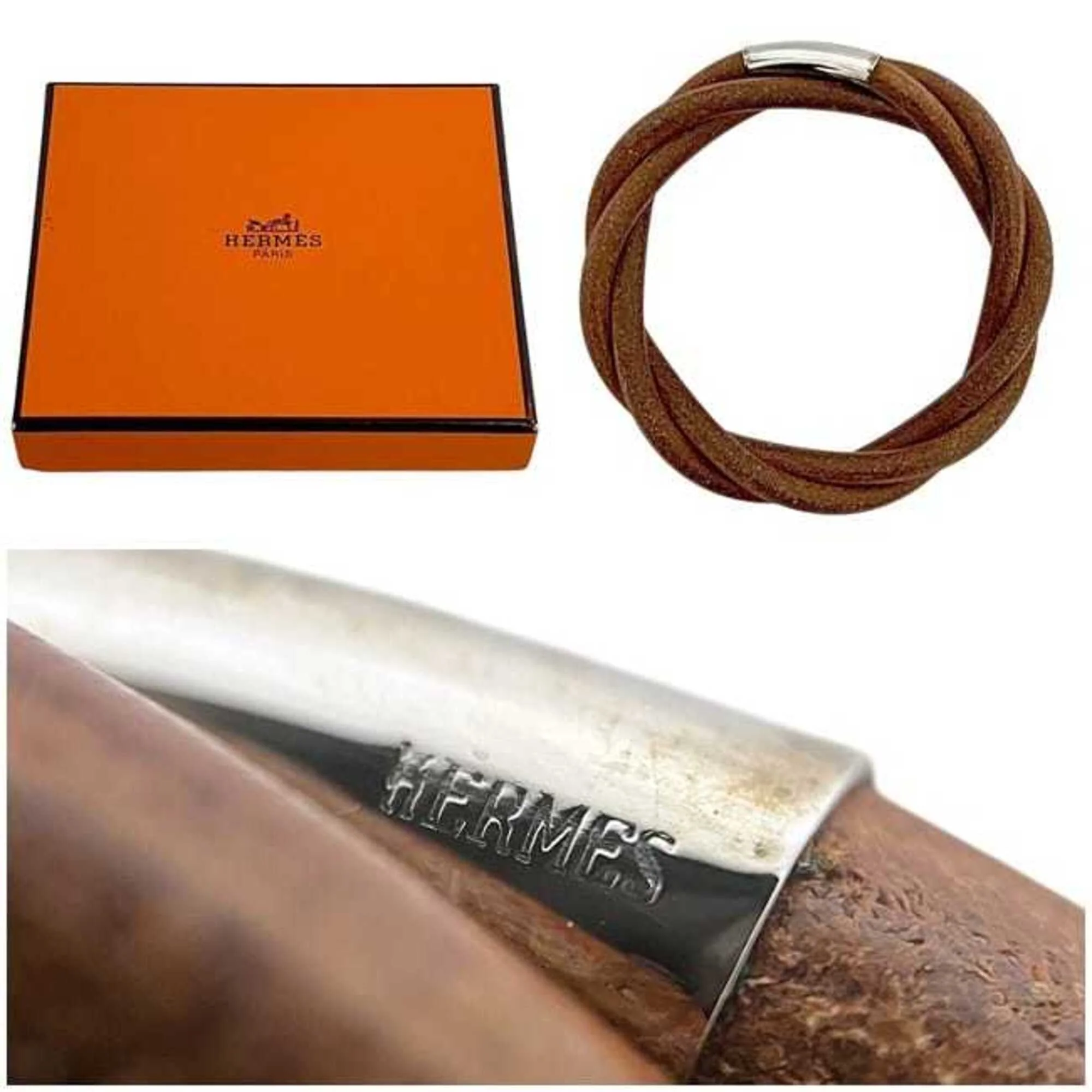 Bracelet Leather Brown - Image 6