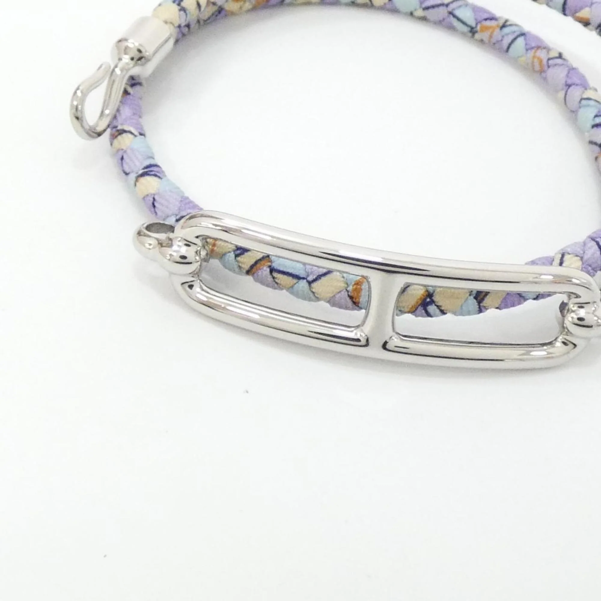 Bracelet Palladium and Silk - Image 3