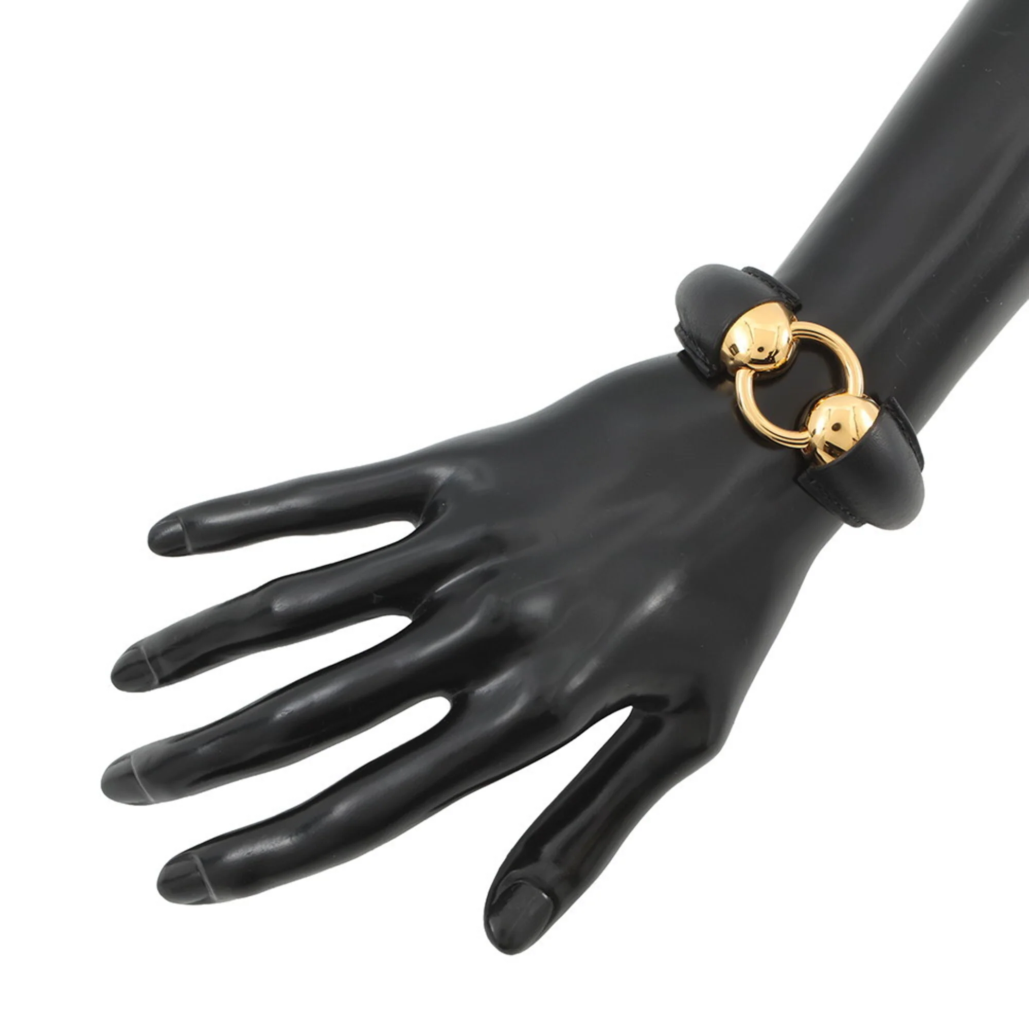 Bracelet Swift Leather Black - Image 4