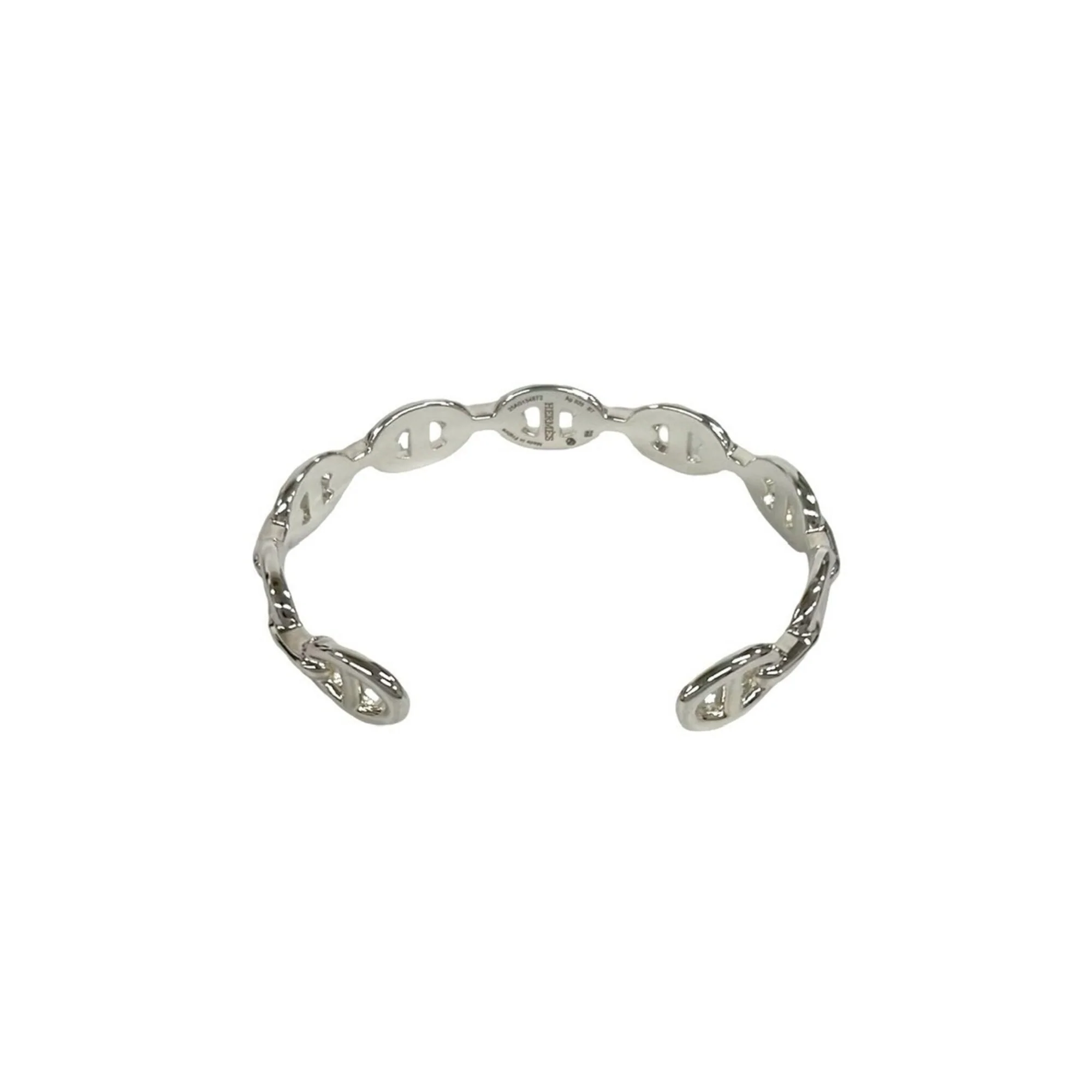 Chaine d'Ancre Bangle Sterling Silver Bracelet - Image 6