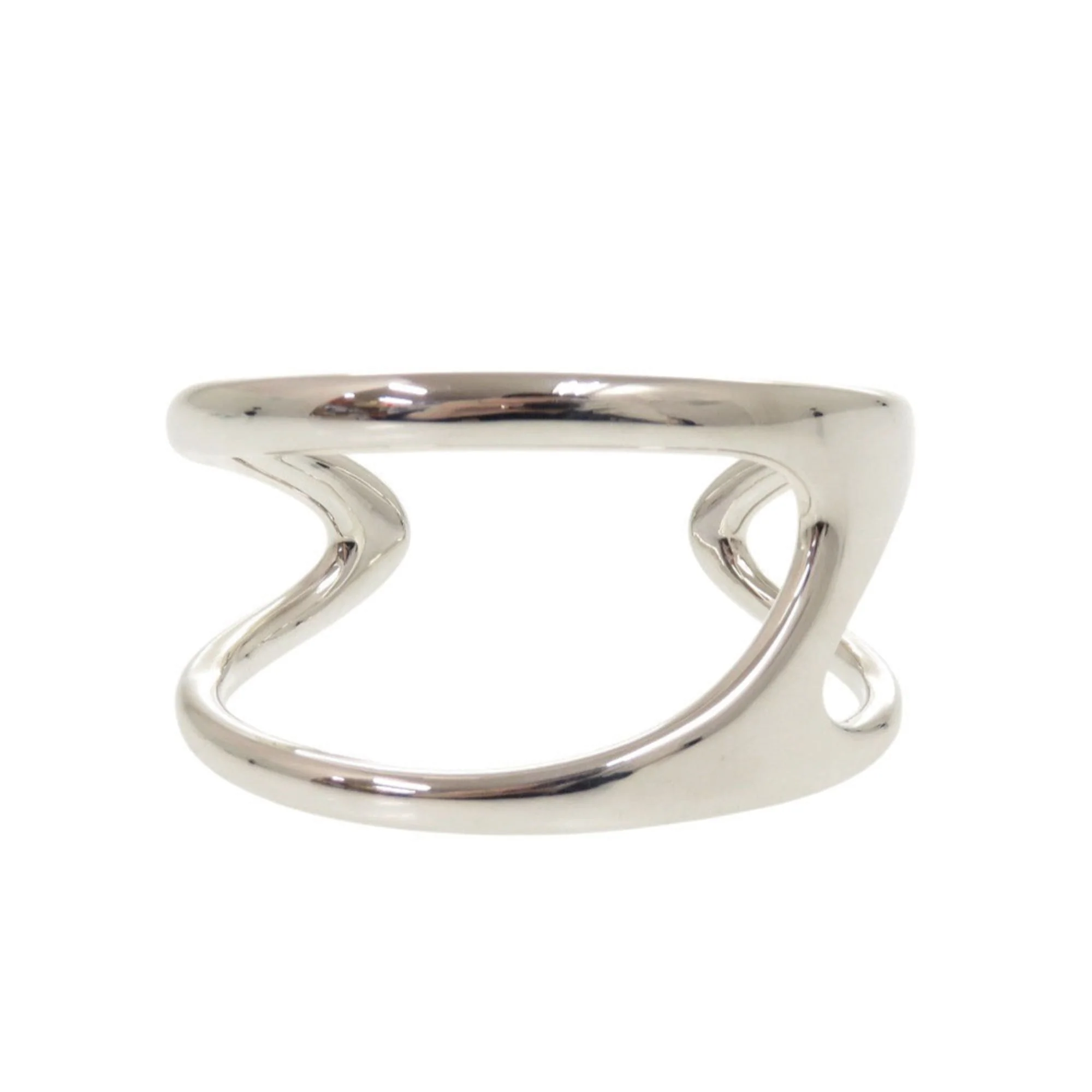 Chaine d'Ancre Punk Bangle Sterling Silver Bracelet