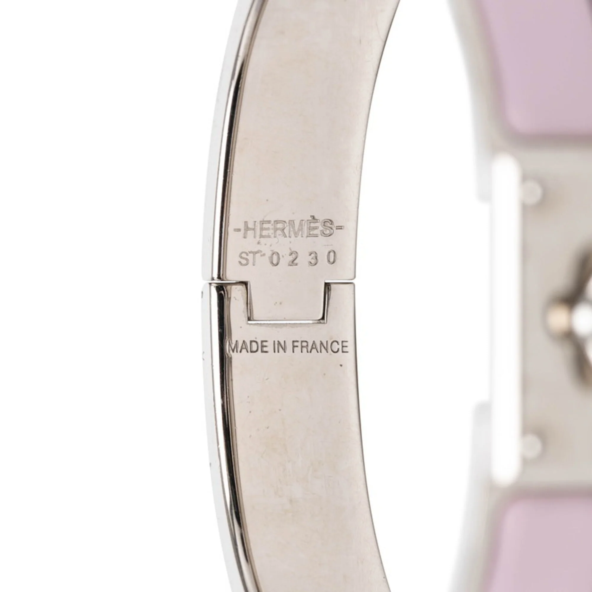 Charm Bracelet Metal Pink and Silver - Image 4