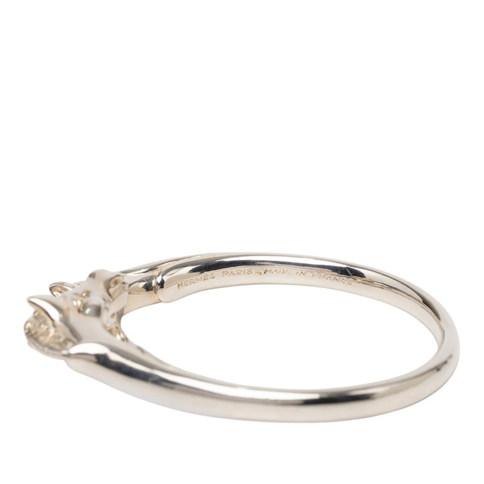 Cheval Horse Bracelet Silver Metal - Image 4