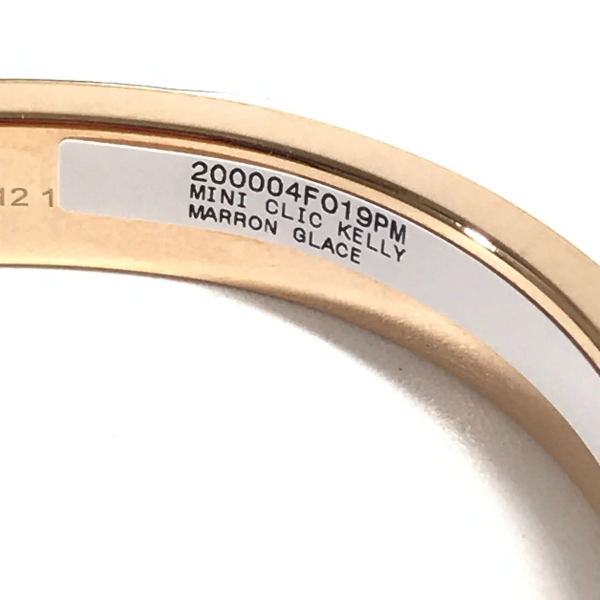 Clic Bracelet Metal Beige Mini - Image 8