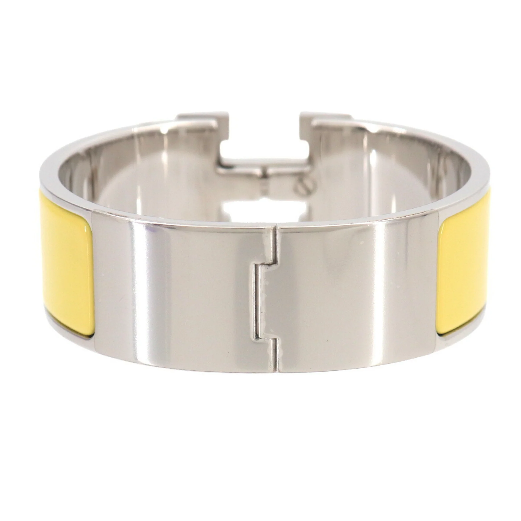 Clic Clac H Bracelet Silver White Yellow Mini - Image 2