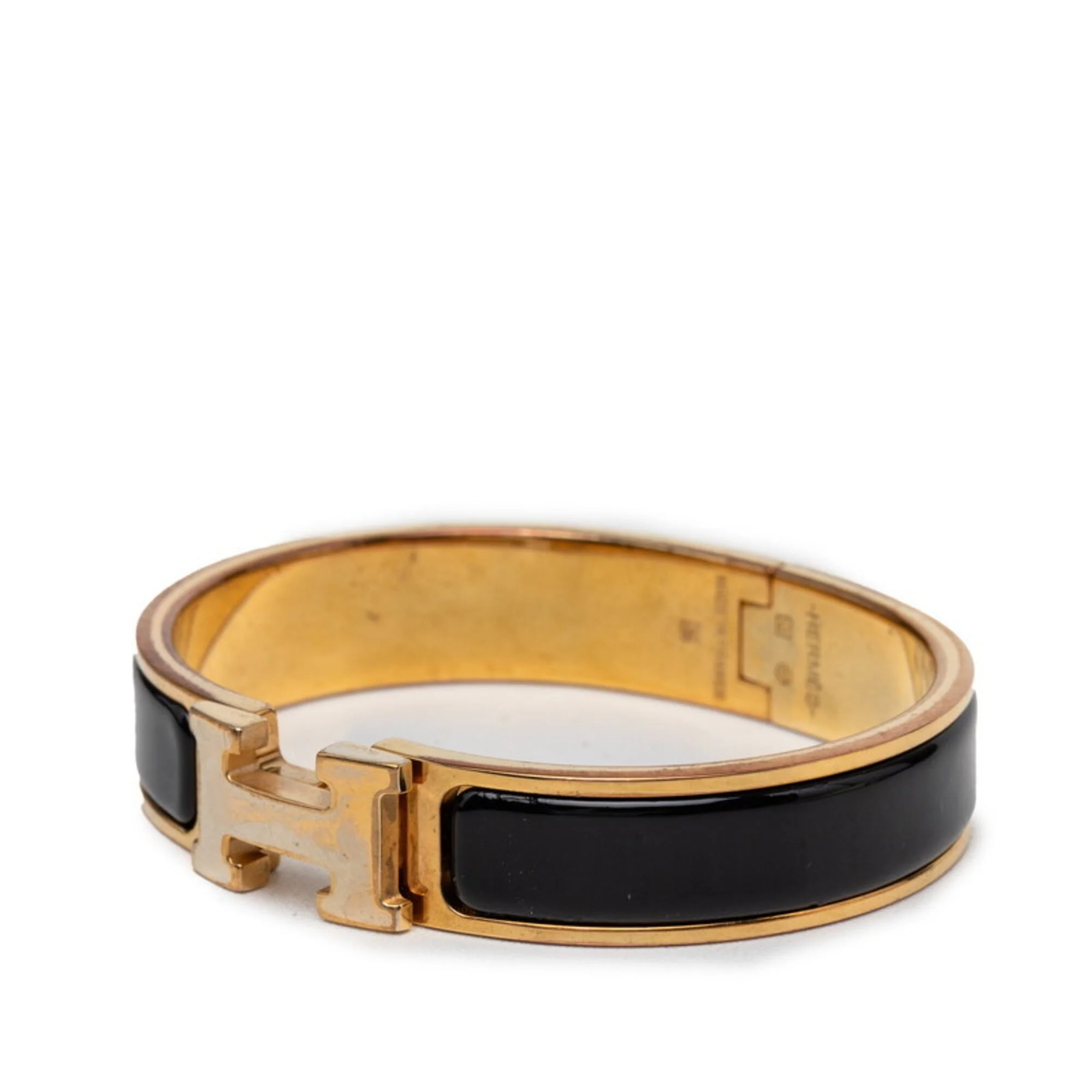 Click H Bracelet Enamel and Gold Mini - Image 2