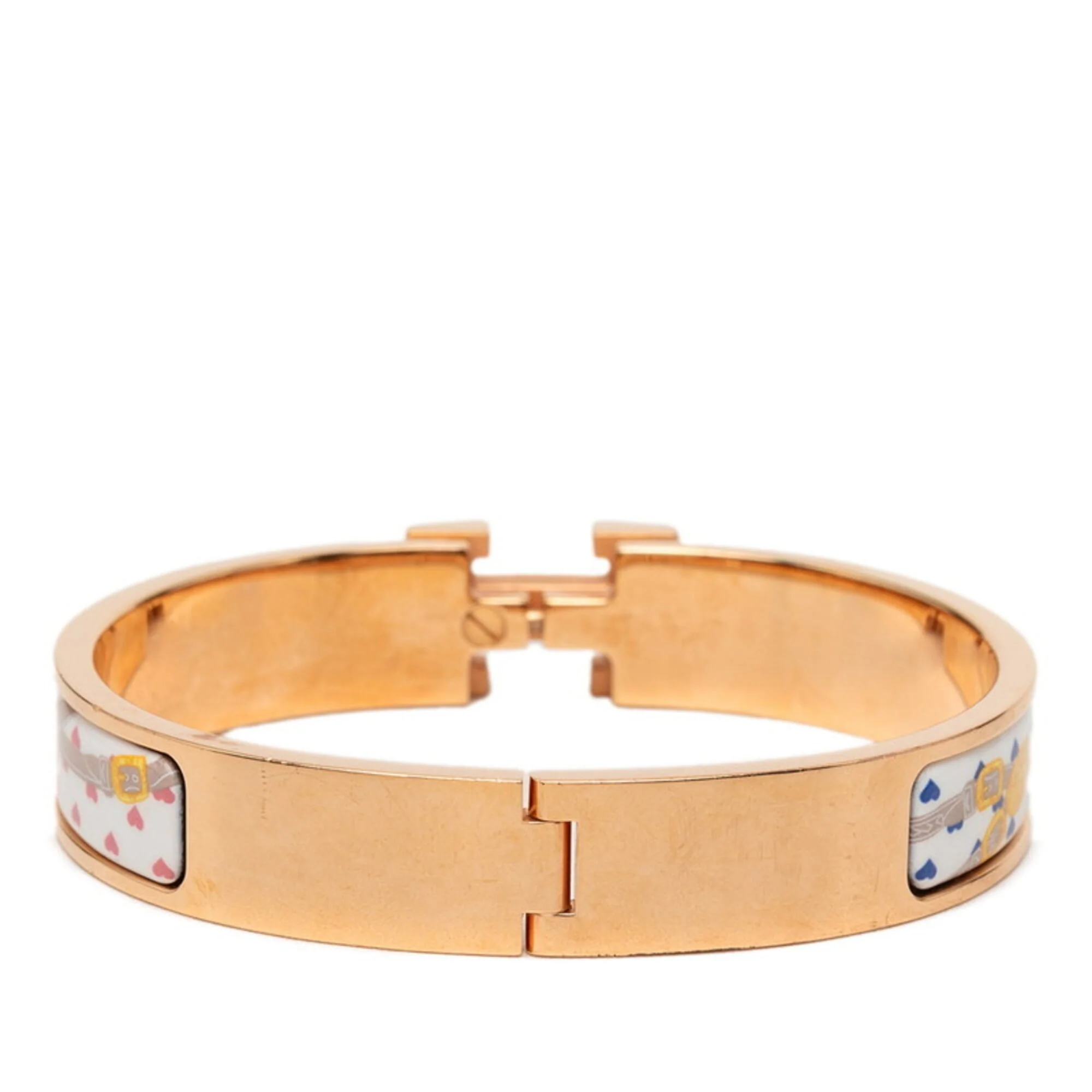 Click H Bracelet Enamel Gold Plated - Image 3