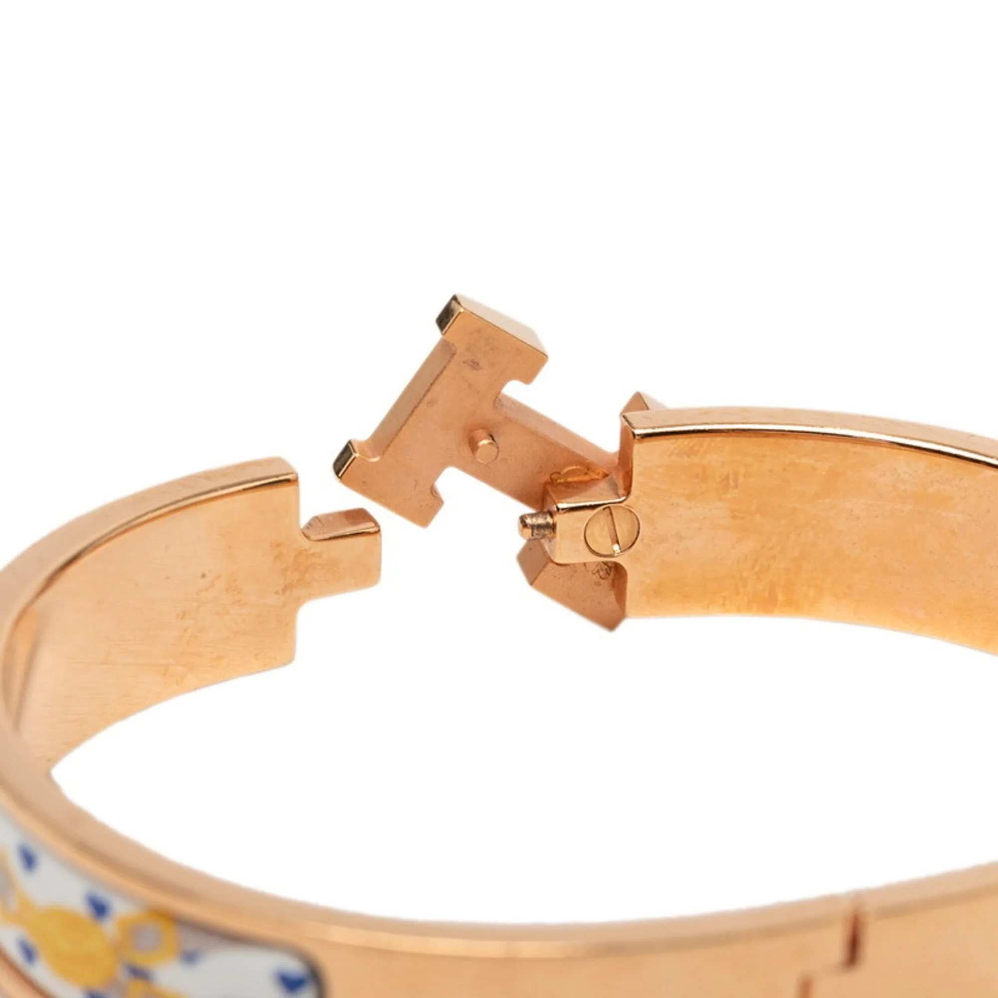 Click H Bracelet Enamel Gold Plated - Image 4