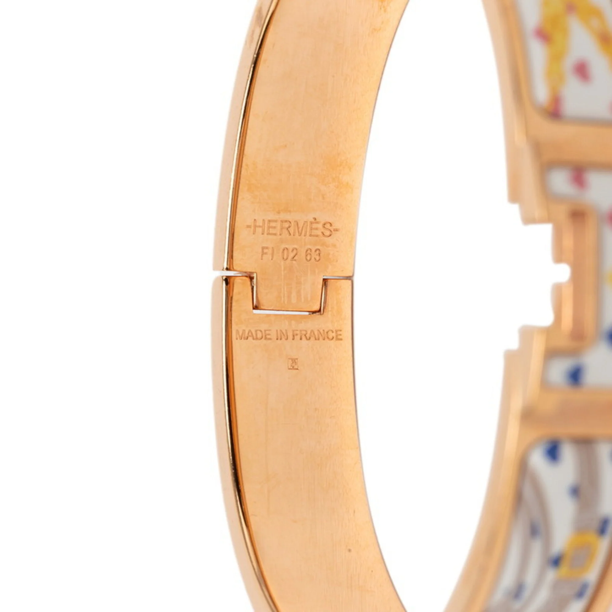 Click H Bracelet Enamel Gold Plated - Image 5