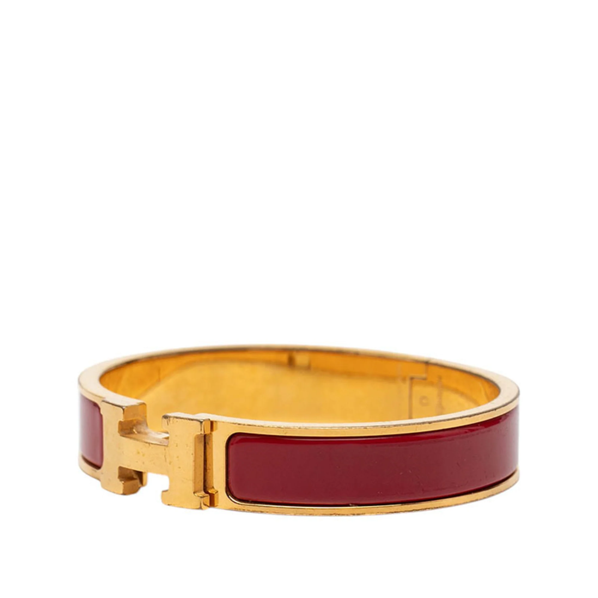 Click H Bracelet Gold Plated and Enamel Mini - Image 2