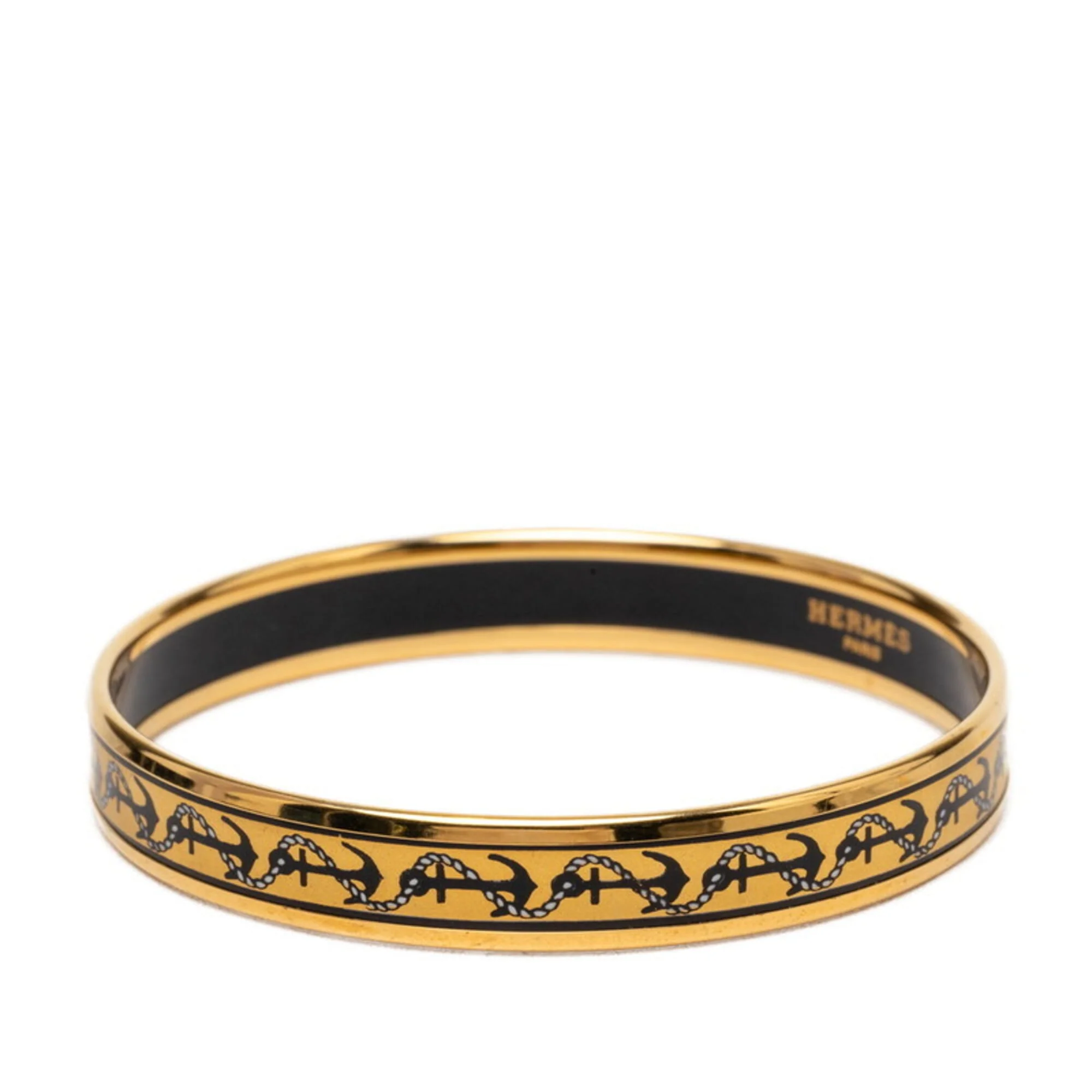 Email Bangle Bracelet Gold Mini Multicolor Plated - Image 2
